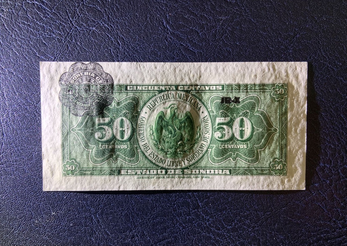 收藏联盟Quantum Auction 第316期拍卖  墨西哥1915年25分 品相UNC 美钞代印 