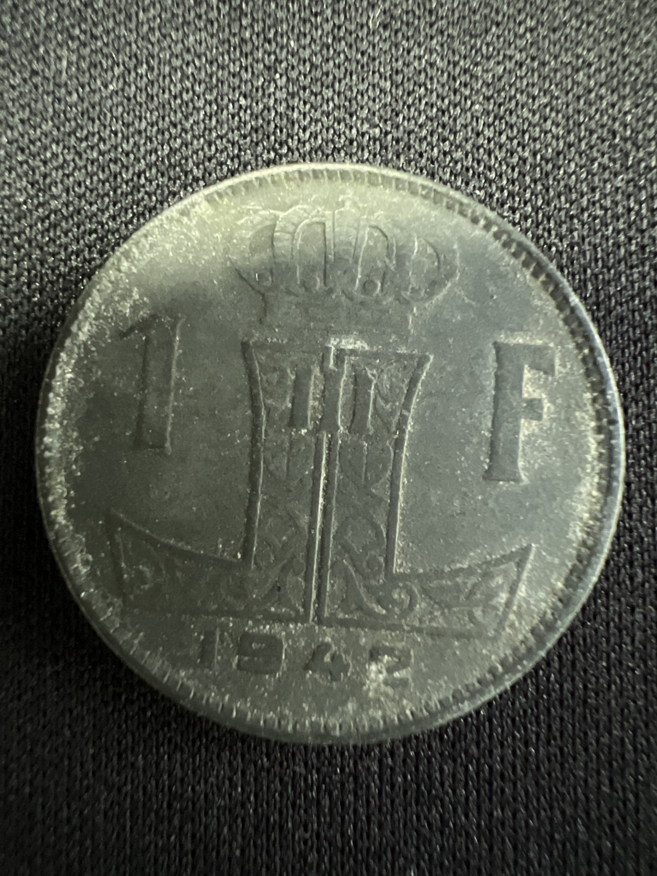 第502期 硬币币专场 （无押金，捡漏，全场50包邮，偏远地区除外，接收代拍业务） 比利时1法郎 铅币