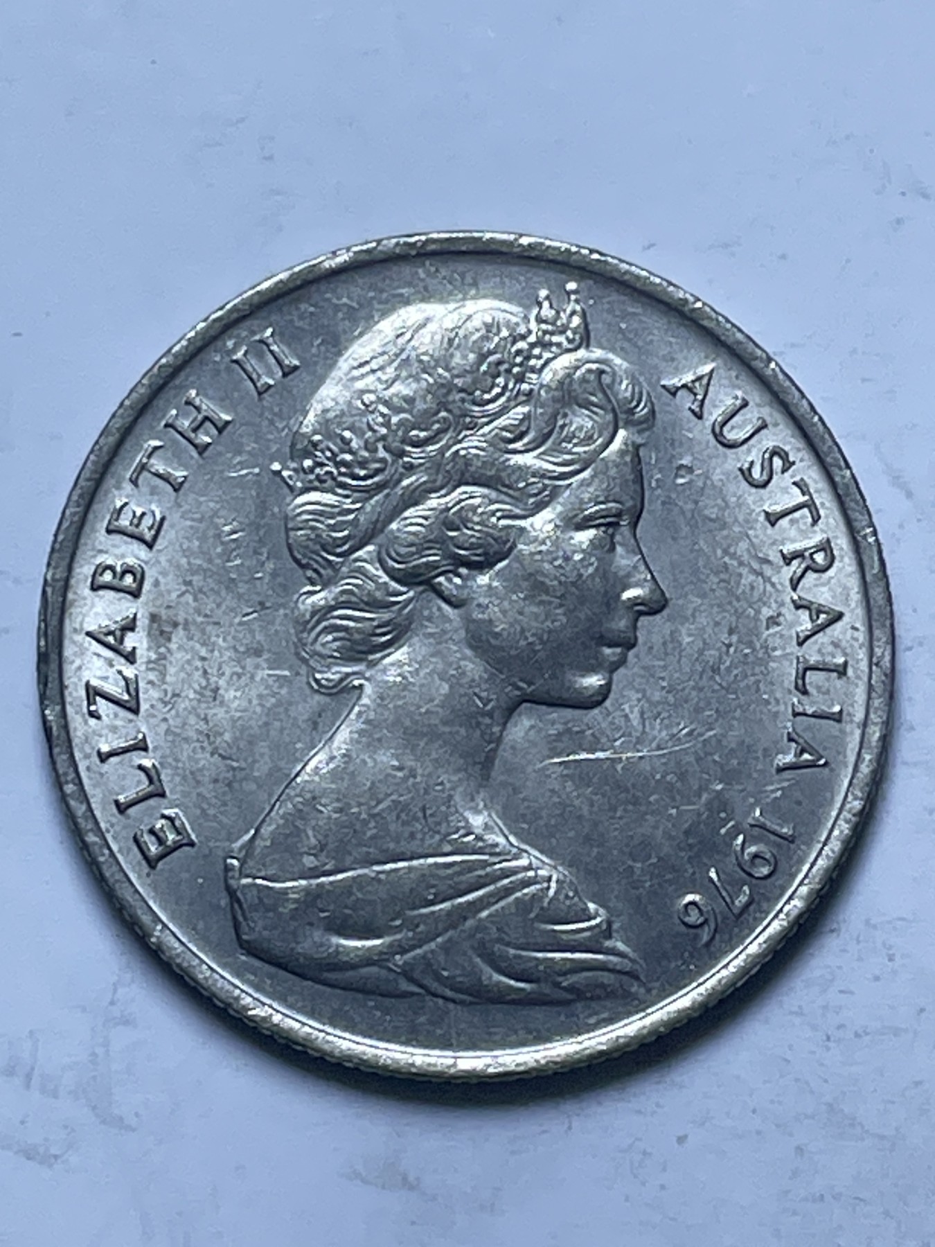 神仙姐姐散币好品专场第十三期（无佣金满邮自动发出 1976 年澳大利亚 5 分