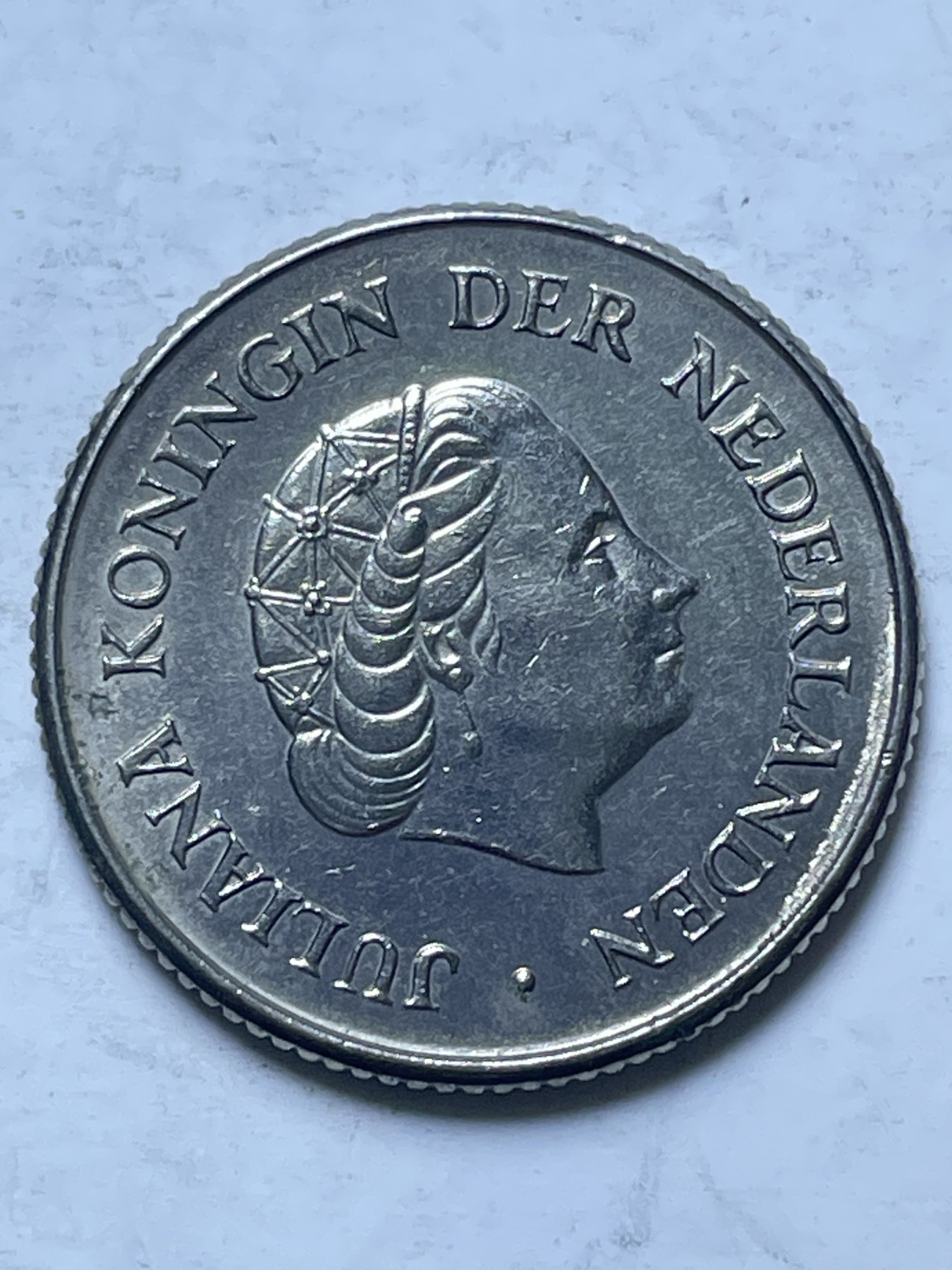 神仙姐姐散币好品专场第十三期（无佣金满邮自动发出 1969 年荷兰 25 分