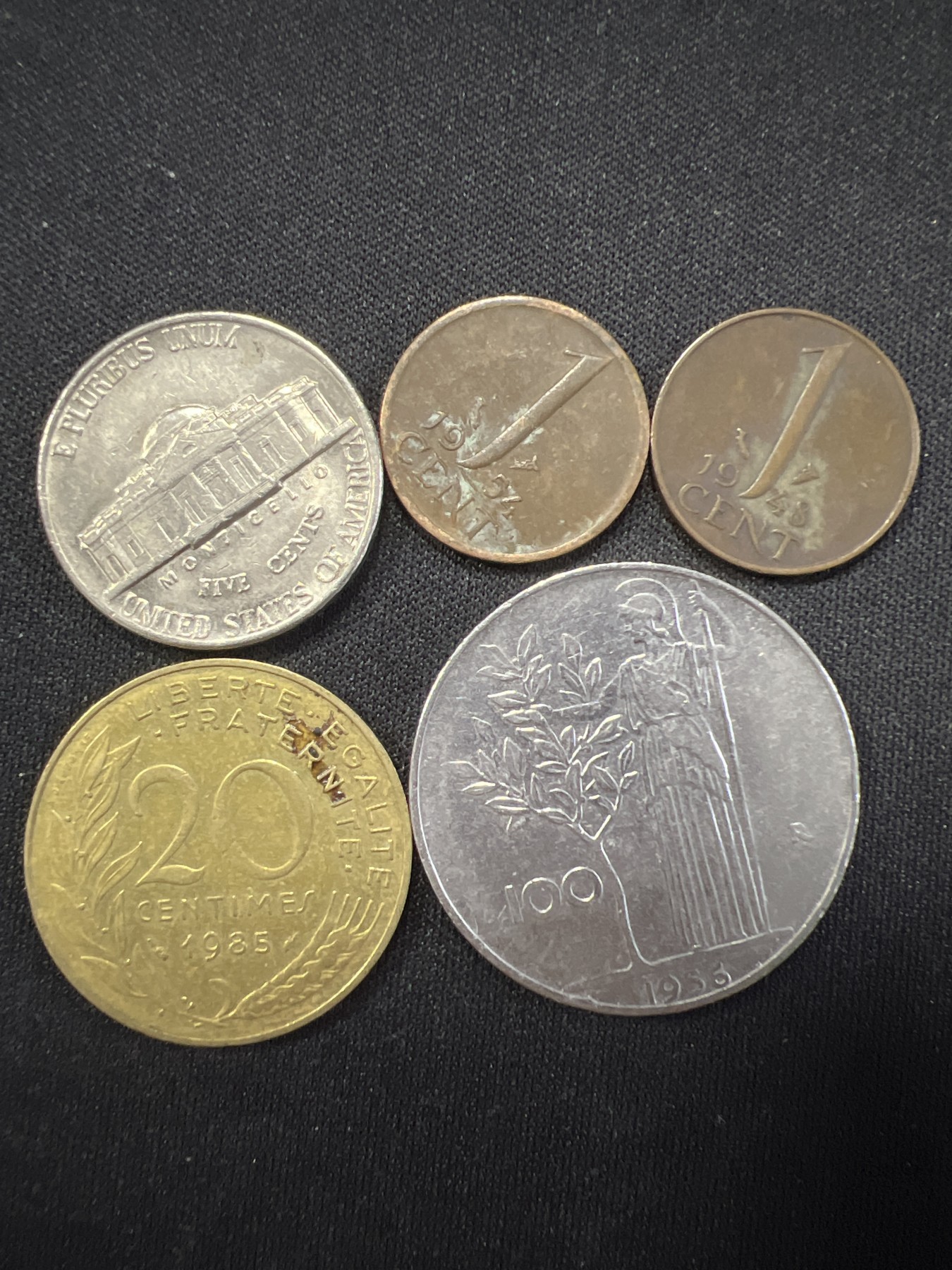 第502期 硬币币专场 （无押金，捡漏，全场50包邮，偏远地区除外，接收代拍业务） 硬币五枚