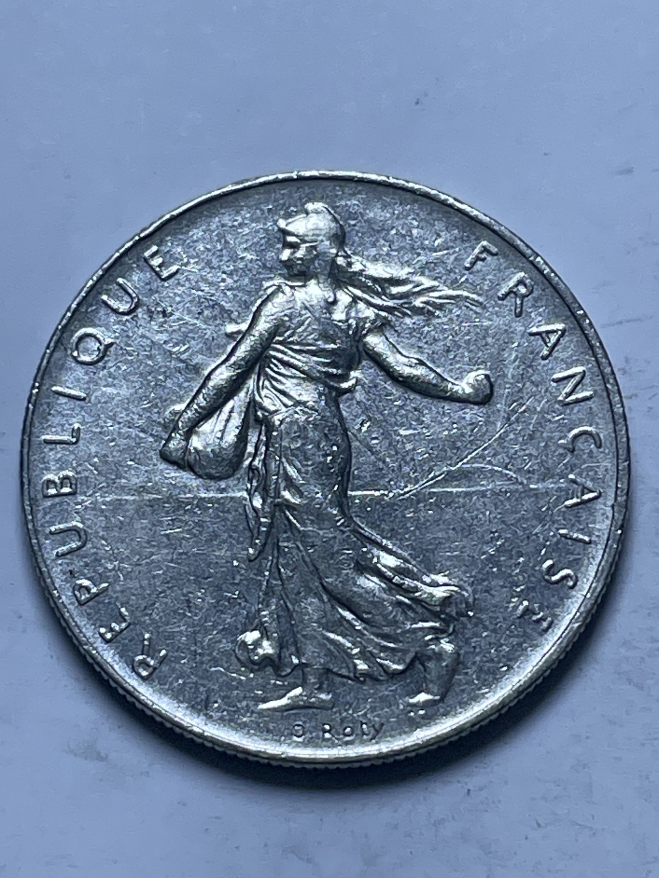 神仙姐姐散币好品专场第十三期（无佣金满邮自动发出 1976 年法国播种女神 1 法郎