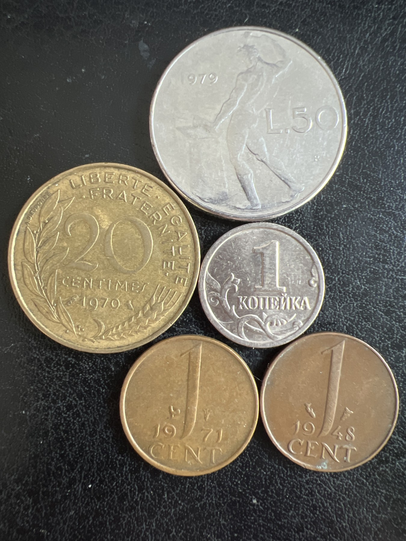 第501期 硬币币专场 （无押金，捡漏，全场50包邮，偏远地区除外，接收代拍业务） 硬币五枚