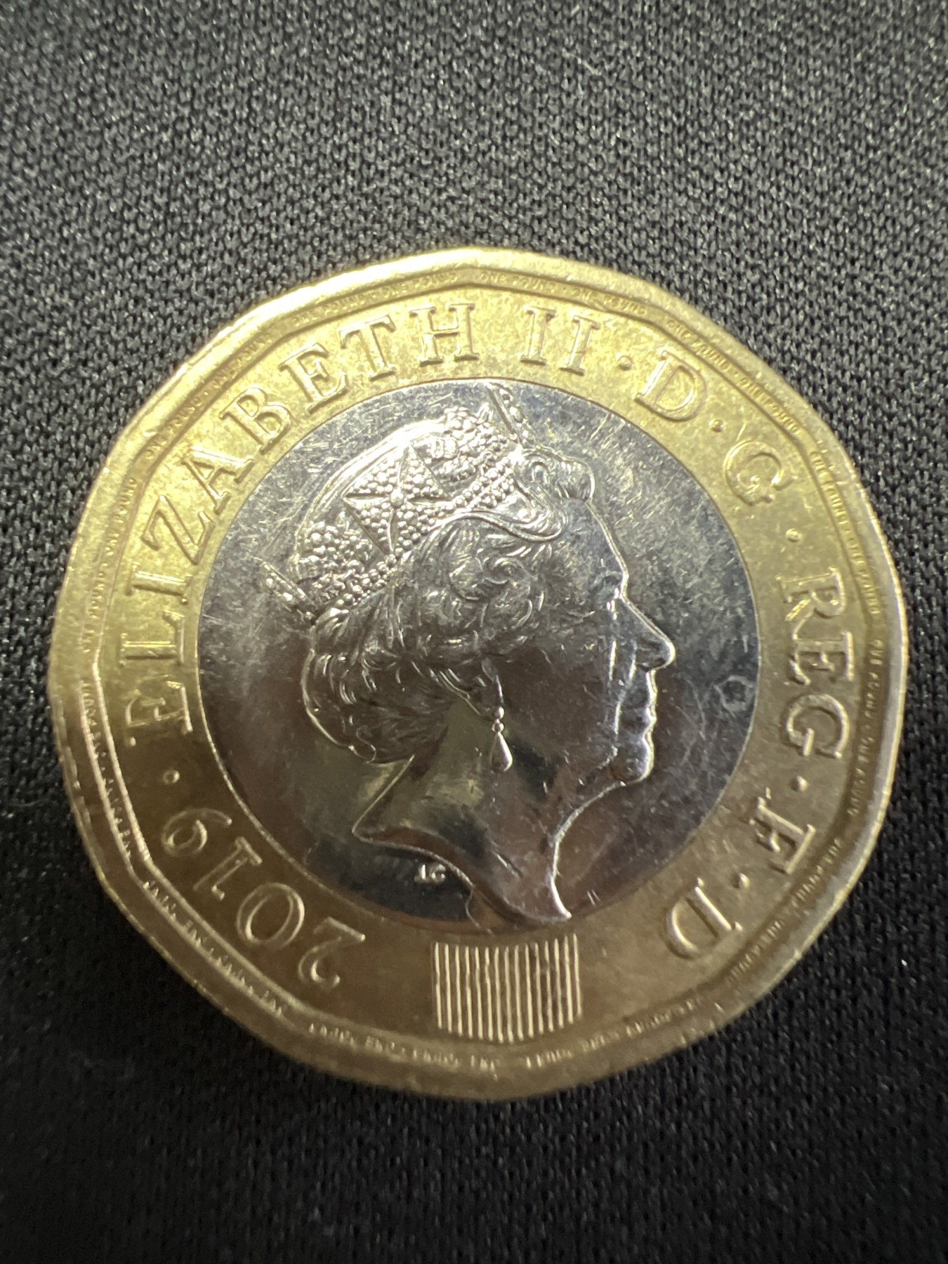 第502期 硬币币专场 （无押金，捡漏，全场50包邮，偏远地区除外，接收代拍业务） 英国1英镑 双色