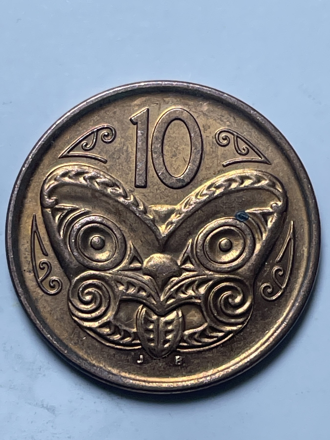 神仙姐姐散币好品专场第十三期（无佣金满邮自动发出 2006 年新西兰 10 分面具人