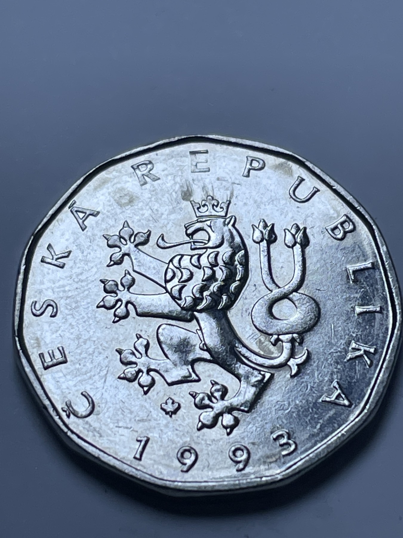 神仙姐姐散币好品专场第十三期（无佣金满邮自动发出 1993 年捷克 2 克朗