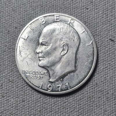 一百一十九期 一月第5拍 - 1.5.2美国1971年艾克一元银币