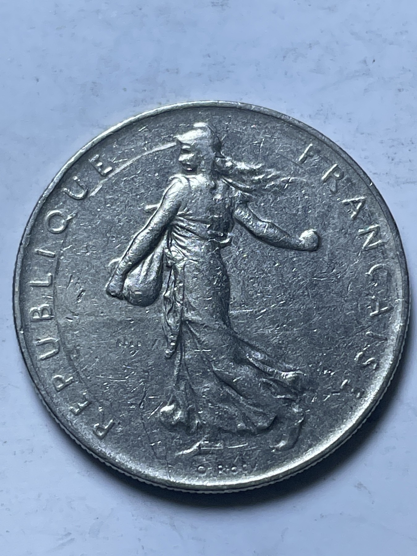 神仙姐姐散币好品专场第十三期（无佣金满邮自动发出 1969 年法国播种女神 1 法郎