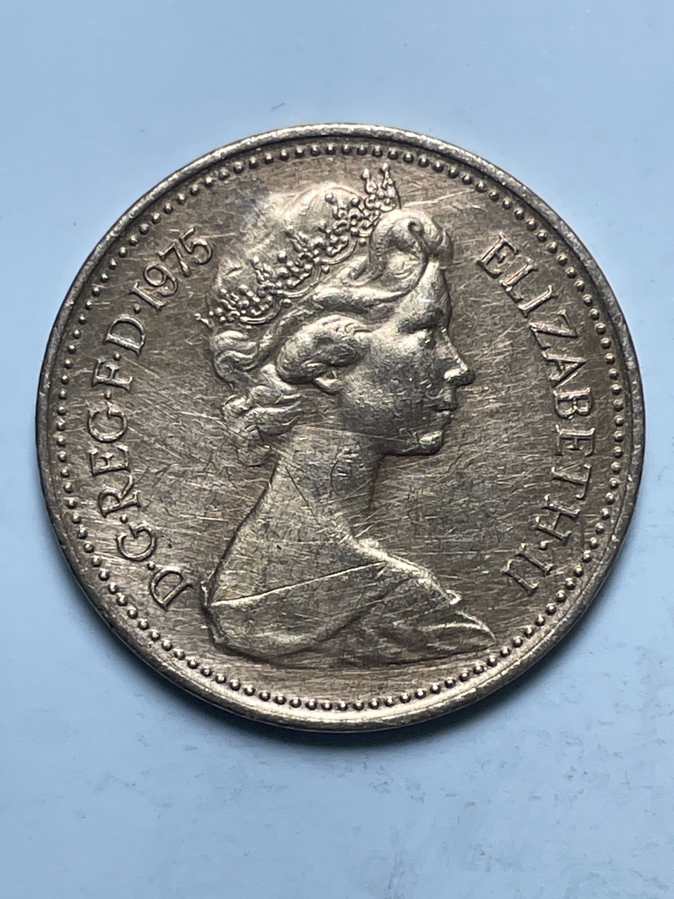 神仙姐姐散币好品专场第十三期（无佣金满邮自动发出 1975 年英国 1 便士