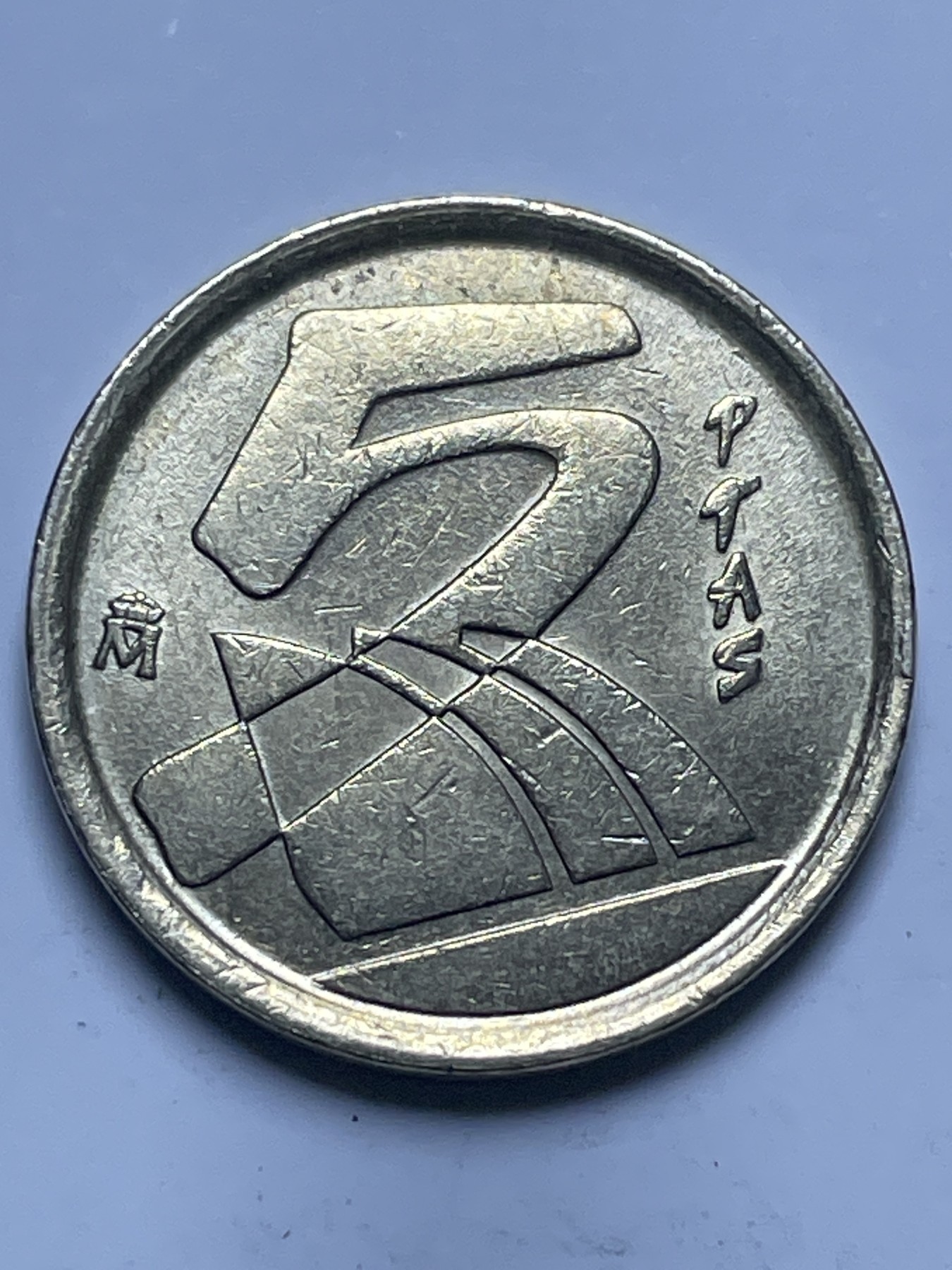 神仙姐姐散币好品专场第十三期（无佣金满邮自动发出 1998 年西班牙 5 比塞塔黄铜纪念币