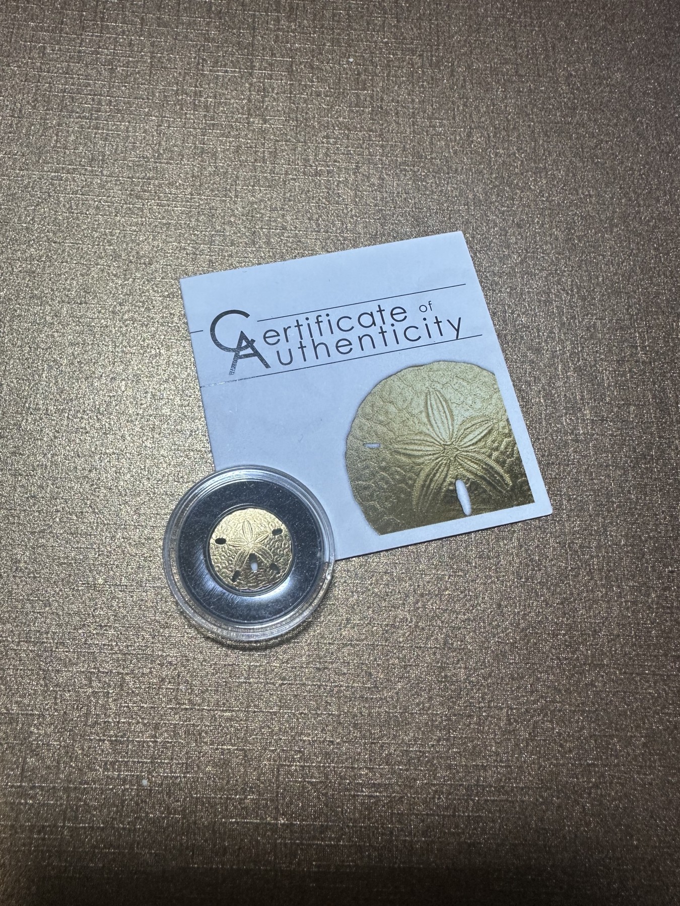 CSIS-GREAT评级精品钱币拍卖第二百二十八期 帕劳 沙钱 一克 镂空 金币 带证书