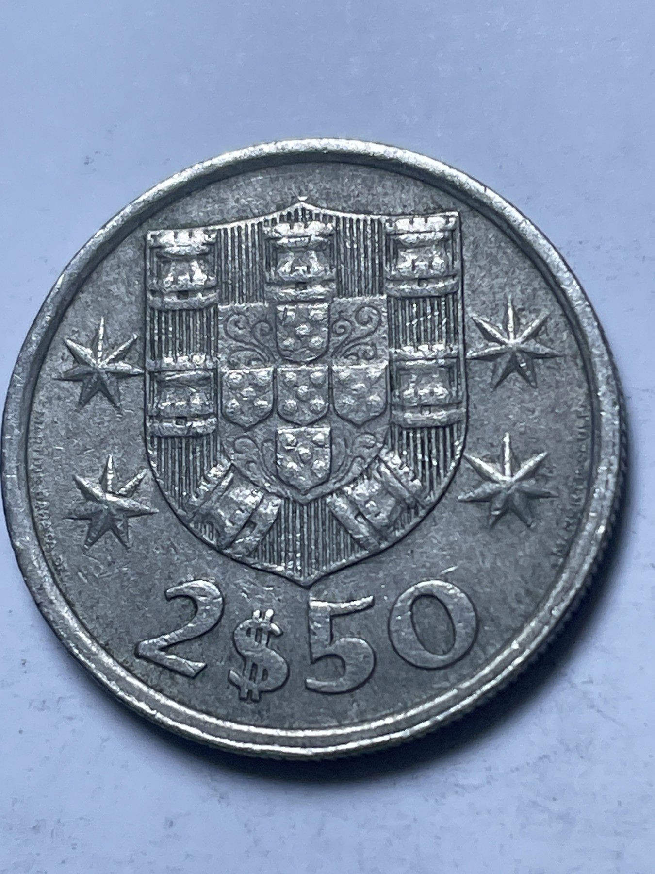 神仙姐姐散币好品专场第十三期（无佣金满邮自动发出 1977 年葡萄牙 2.5 埃斯库多