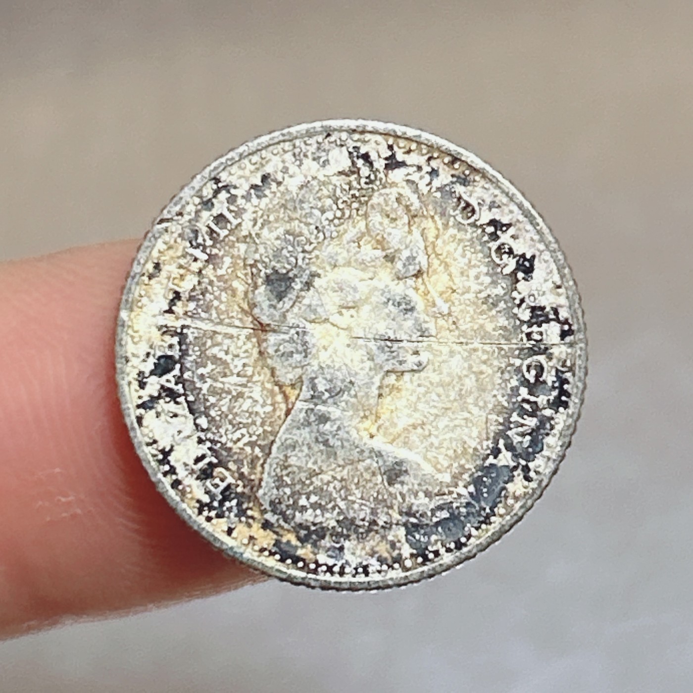 全场一元起拍 世界散币、银币专场 第53期 1966年加拿大10分小银币 2.3g