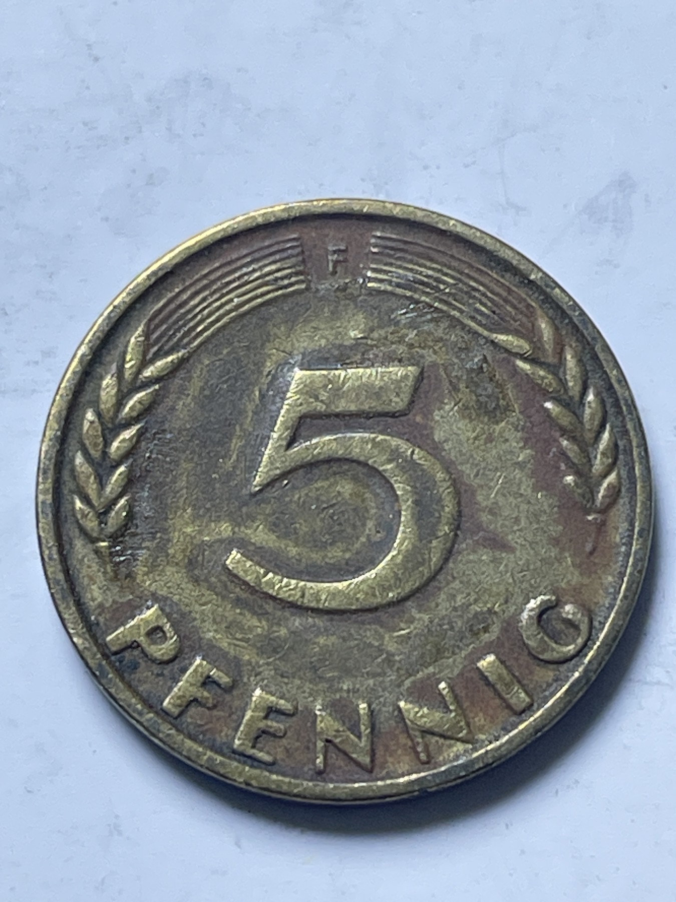 神仙姐姐散币好品专场第十三期（无佣金满邮自动发出 1966 年德国 5 芬尼