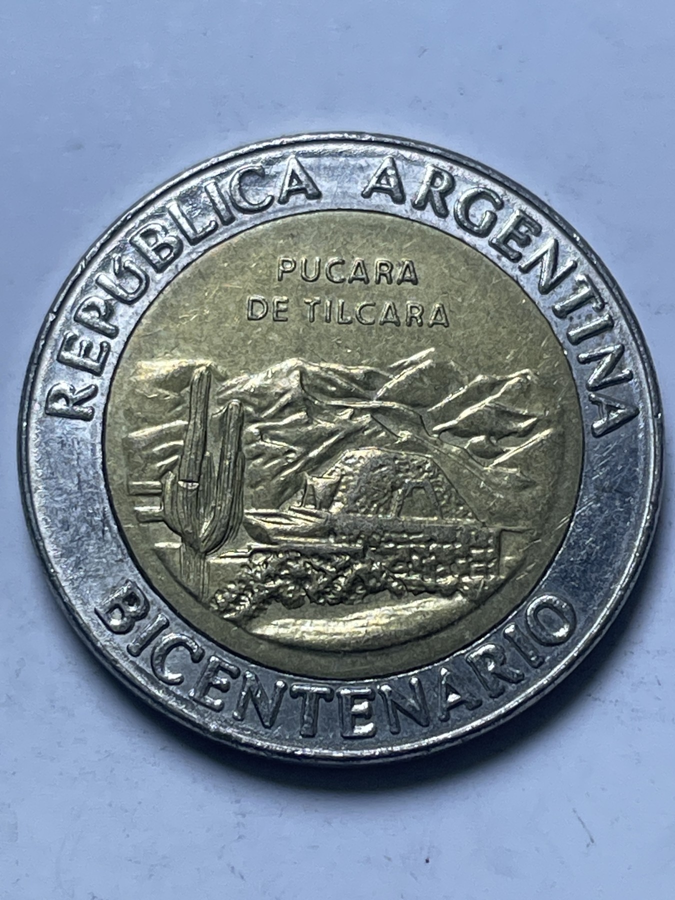 神仙姐姐散币好品专场第十三期（无佣金满邮自动发出 2010 年阿根廷 200 周年纪念币 1 比索双色币