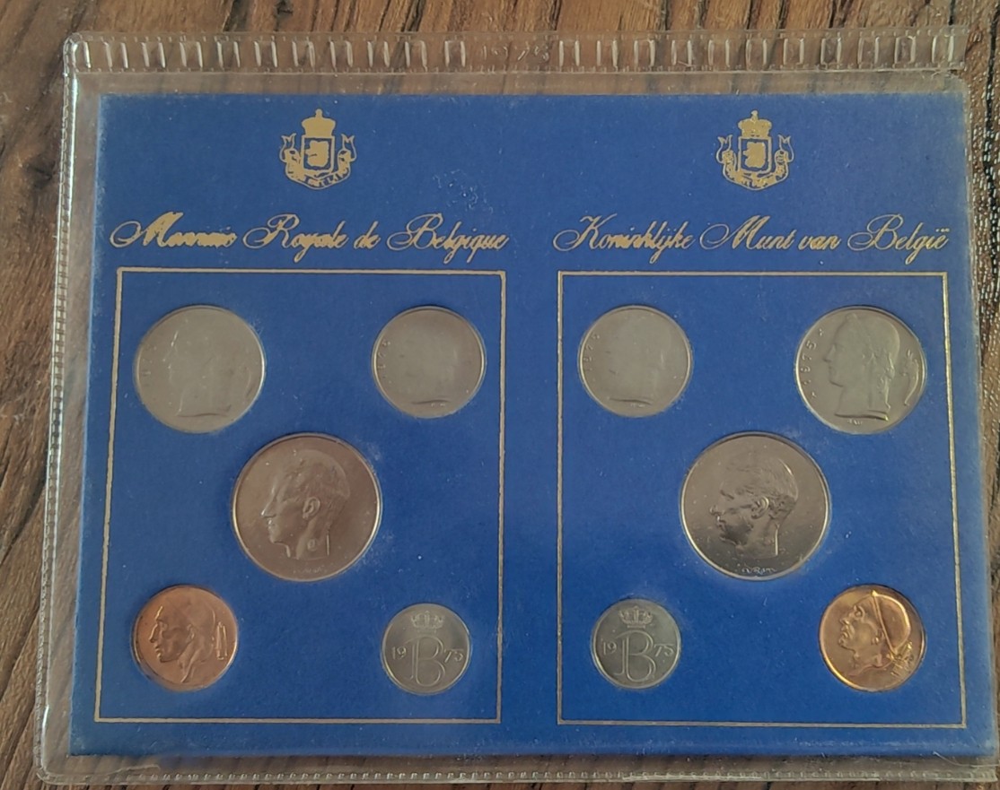 【币观天下】第2期钱币低佣金秒杀专场全场三件以上包邮 比利时1975年官方ms套币