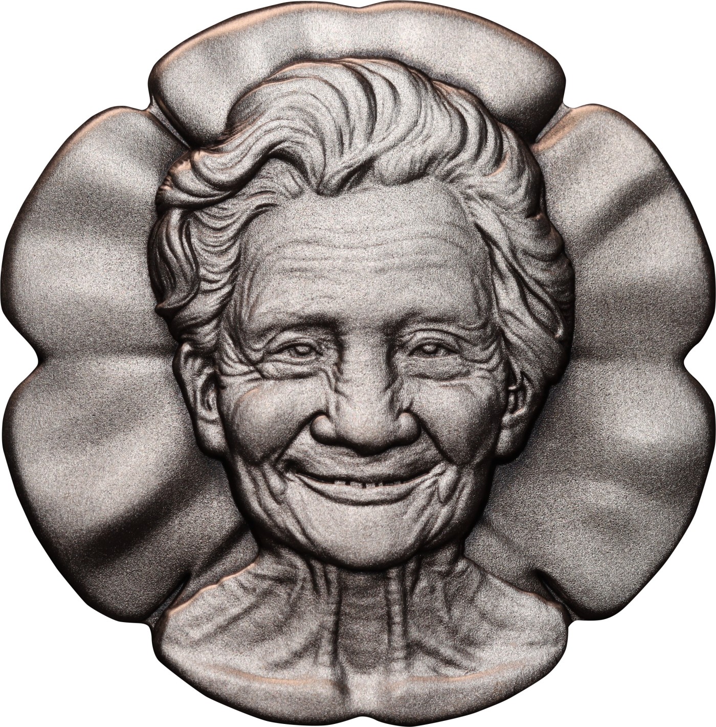 CSIS-GREAT评级精品钱币拍卖第二百二十八期 新加坡2024年妈妈的幸运符幸运四叶草仿古高浮雕异形纪念银章CSIS-GREAT初打