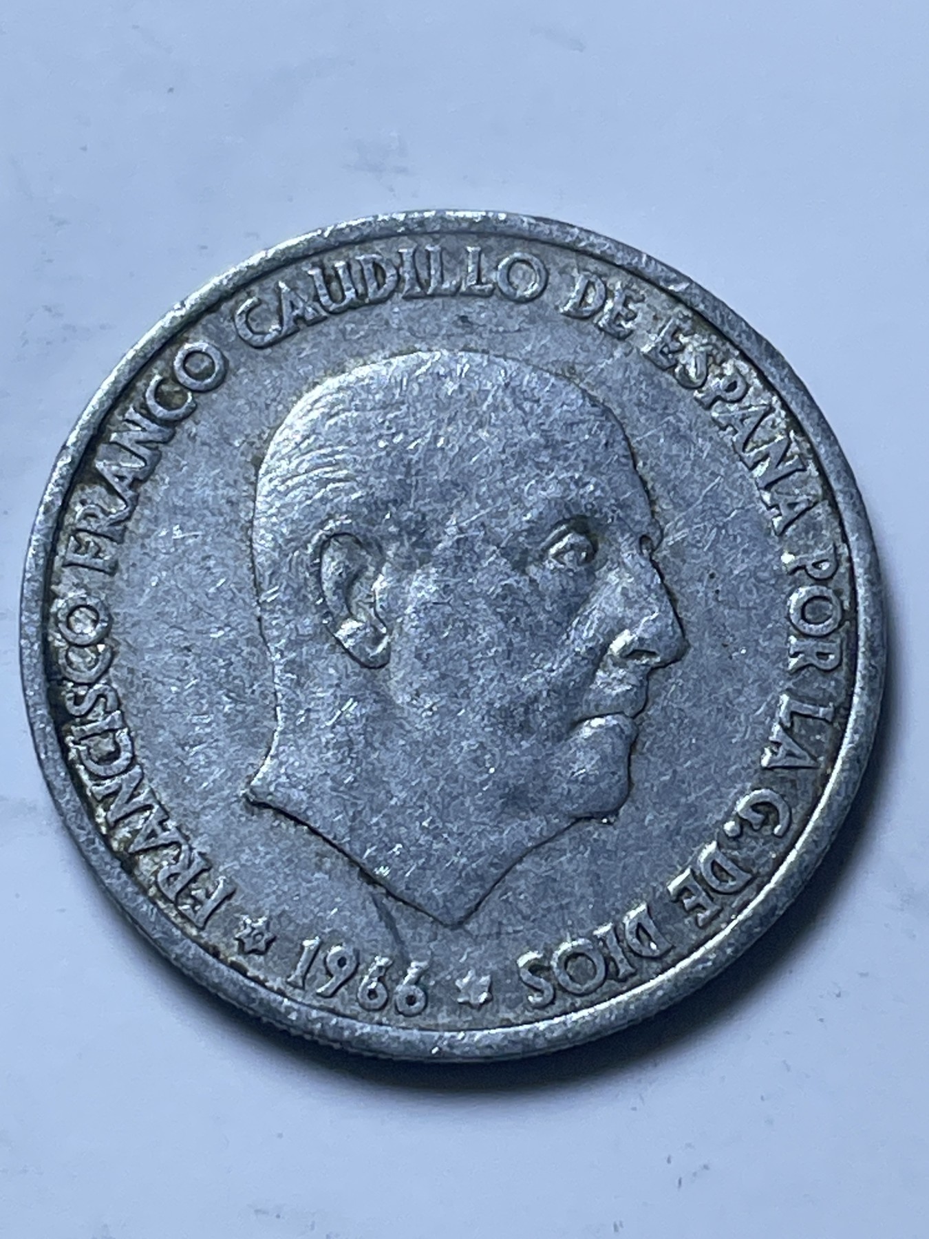 神仙姐姐散币好品专场第十三期（无佣金满邮自动发出 1963 年西班牙 50C