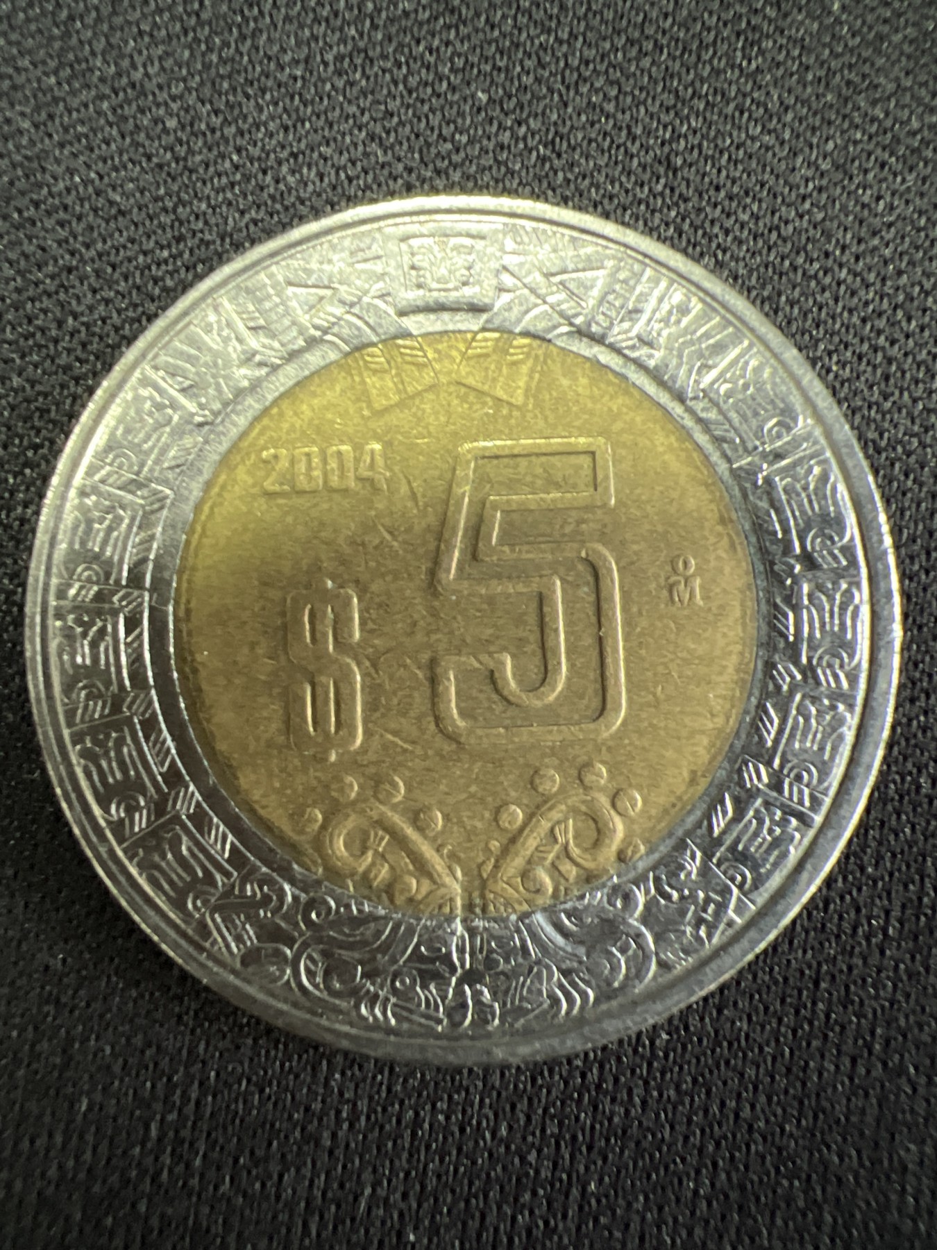 第502期 硬币币专场 （无押金，捡漏，全场50包邮，偏远地区除外，接收代拍业务） 墨西哥5比索