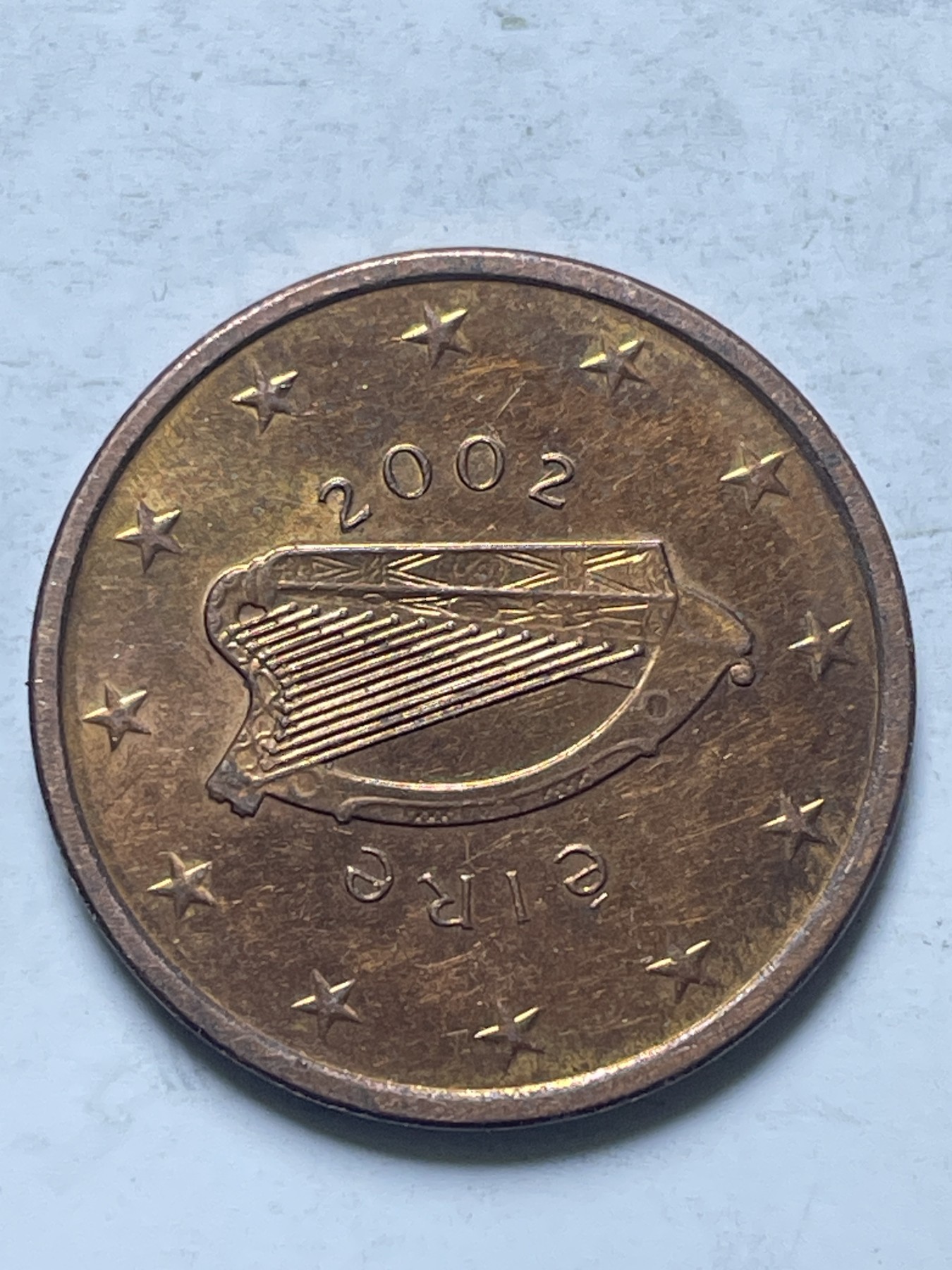 神仙姐姐散币好品专场第十三期（无佣金满邮自动发出 欧元系列，2002 年爱尔兰 5 欧分