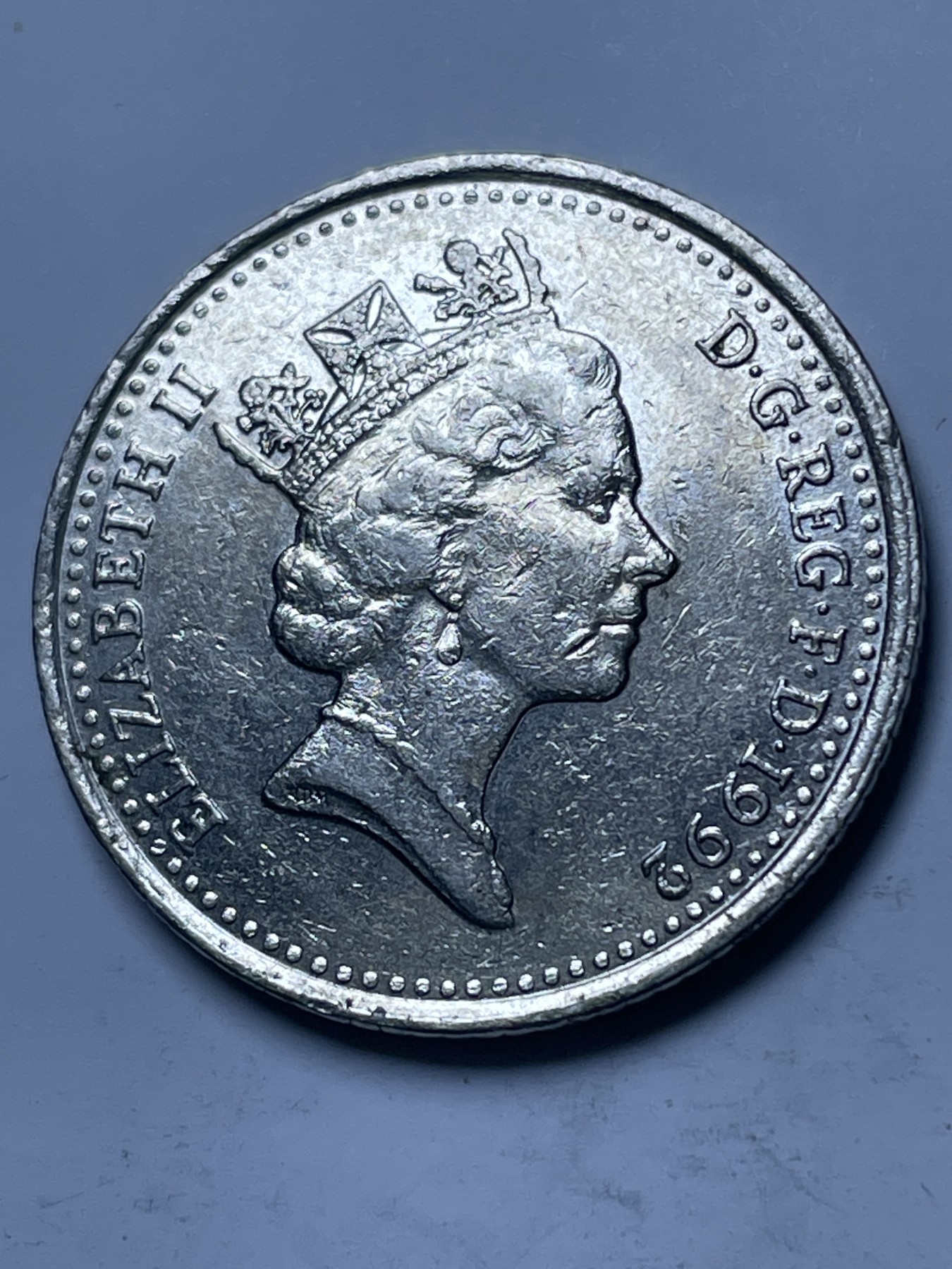 神仙姐姐散币好品专场第十三期（无佣金满邮自动发出 1992 年英国 10 便士