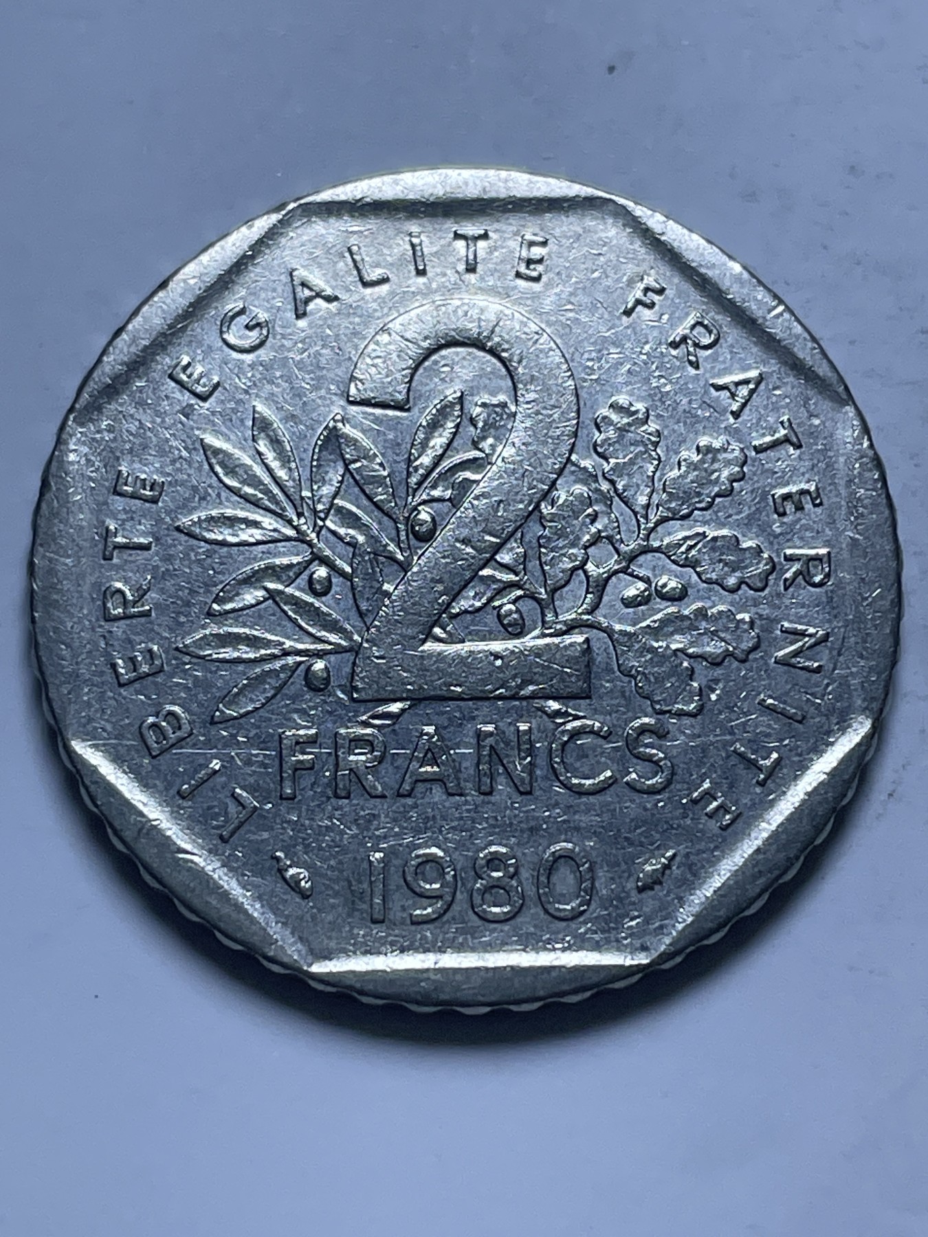 神仙姐姐散币好品专场第十三期（无佣金满邮自动发出 1980 年法国播种女神 2 法郎