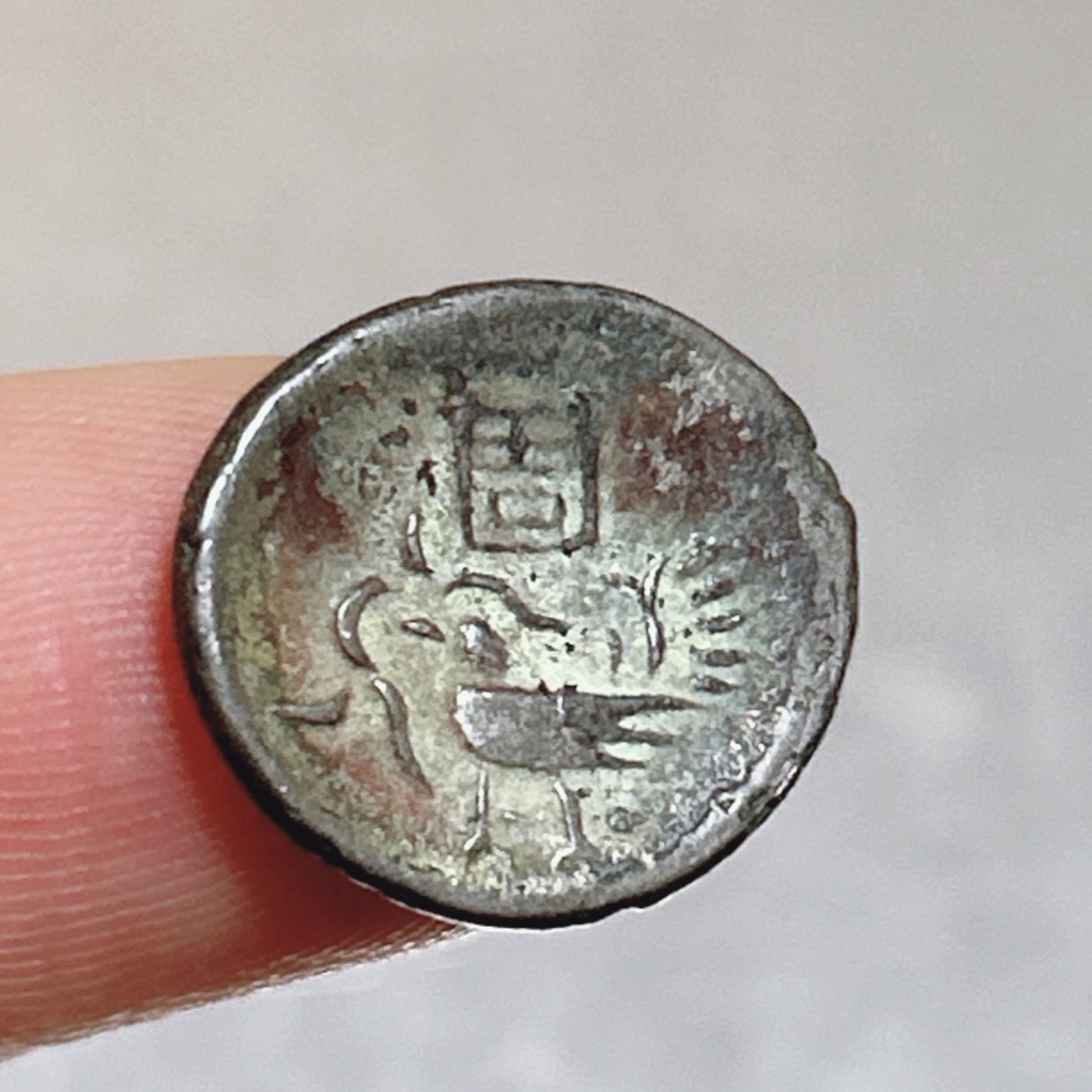 全场一元起拍 世界散币、银币专场 第53期 柬埔寨金边王朝1/8T（1840-1860年）红鸟 打制银币