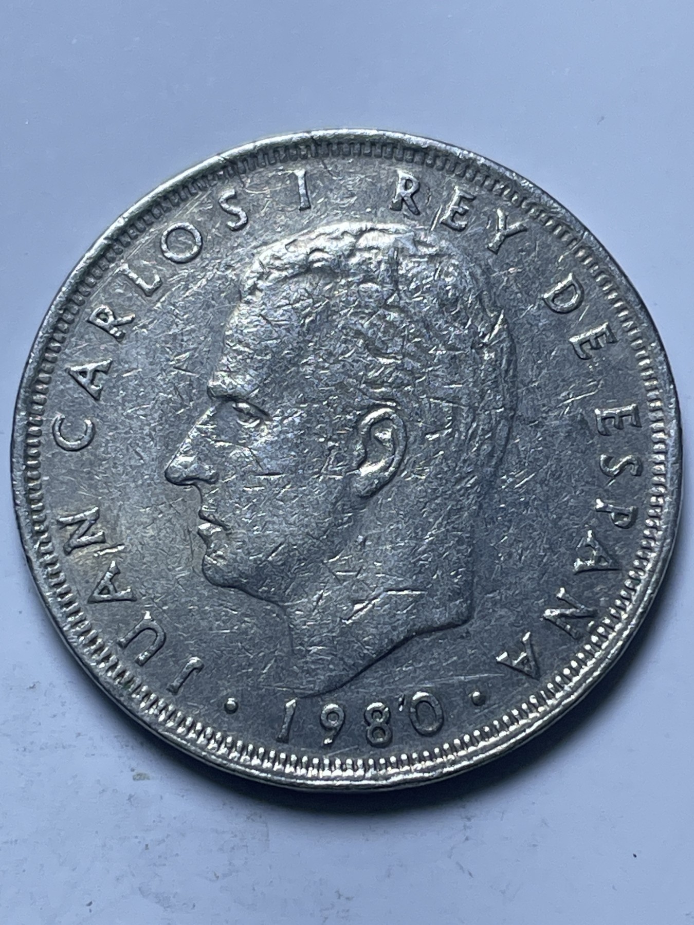 神仙姐姐散币好品专场第十三期（无佣金满邮自动发出 1980 年西班牙 25 比塞塔足球世界杯纪念币