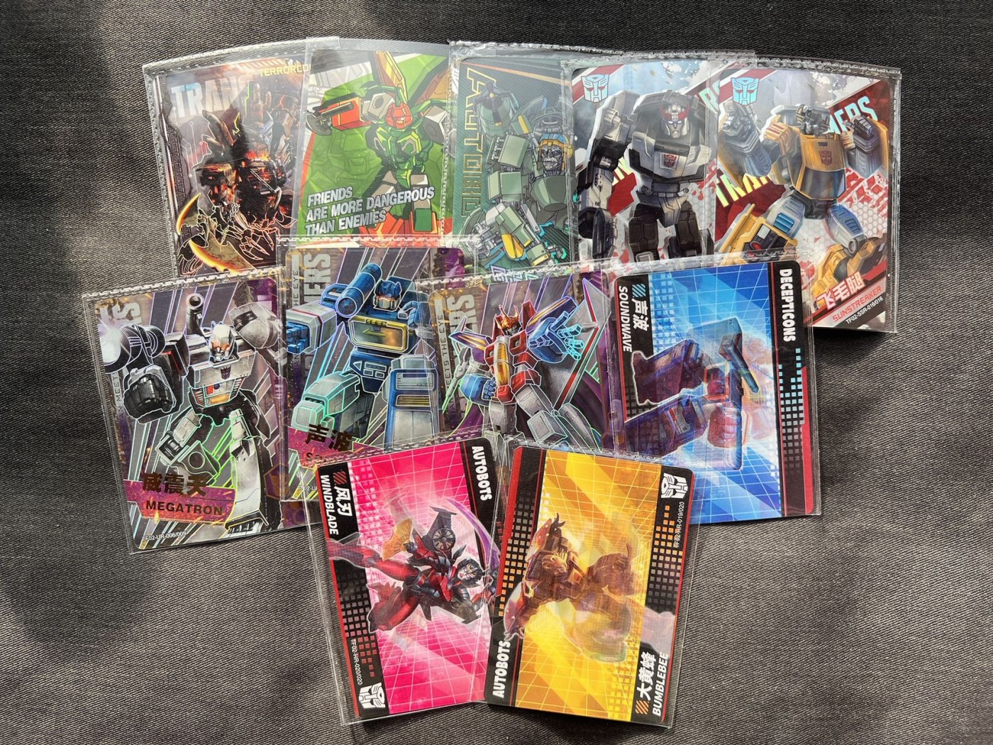 【随心卡拍】收藏卡拍卖【第十期】 【卡游】变形金刚混拍 10张+
