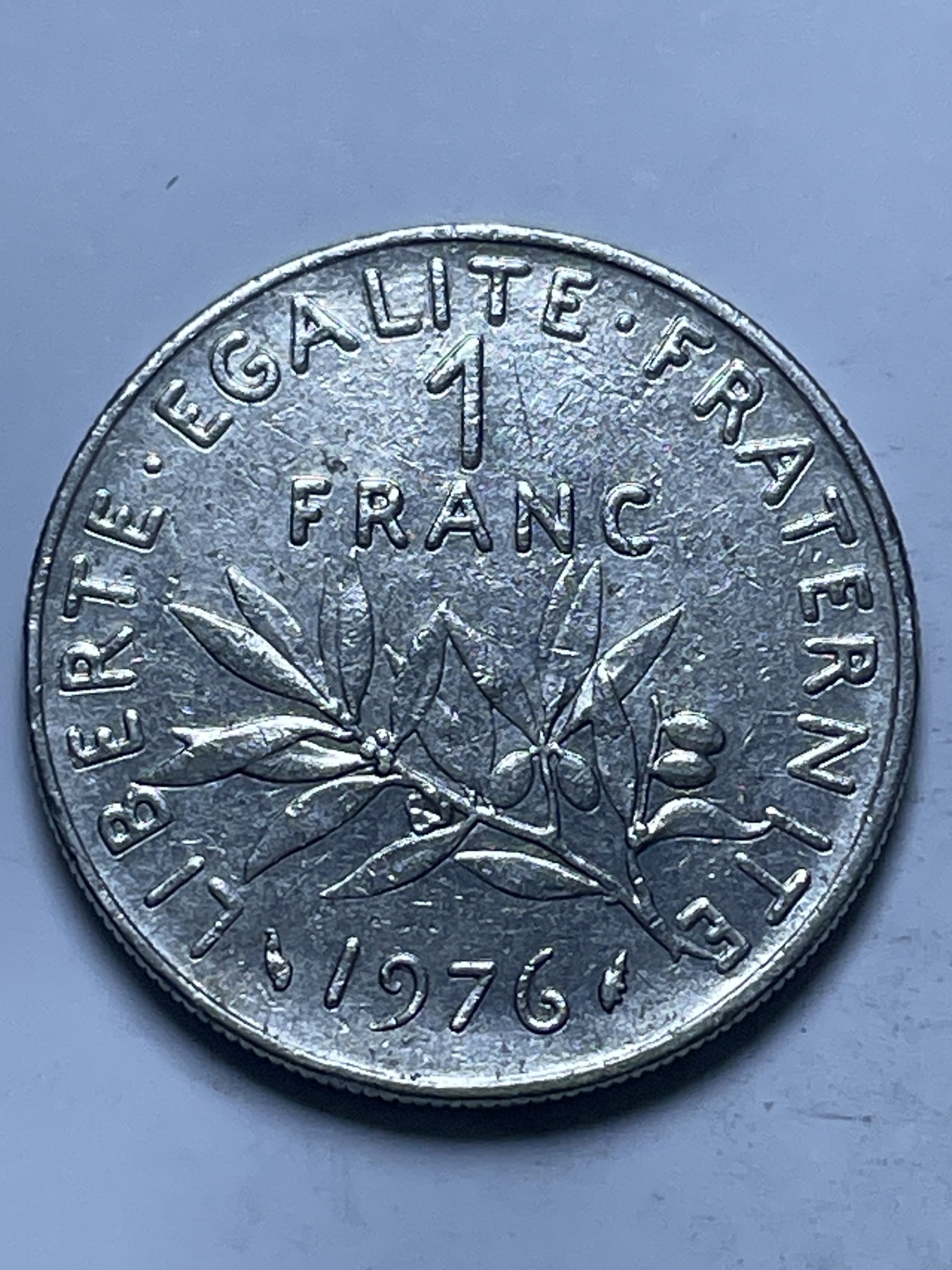 神仙姐姐散币好品专场第十三期（无佣金满邮自动发出 1976 年法国播种女神 1 法郎