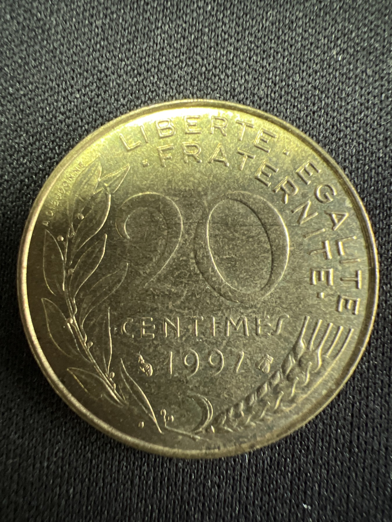 第511期  硬币专场 （无押金，捡漏，全场50包邮，偏远地区除外，接收代拍业务） 法国20分