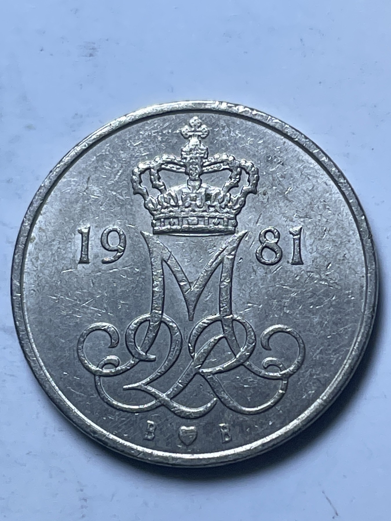 神仙姐姐散币好品专场第十三期（无佣金满邮自动发出 1981 年丹麦 10 欧尔