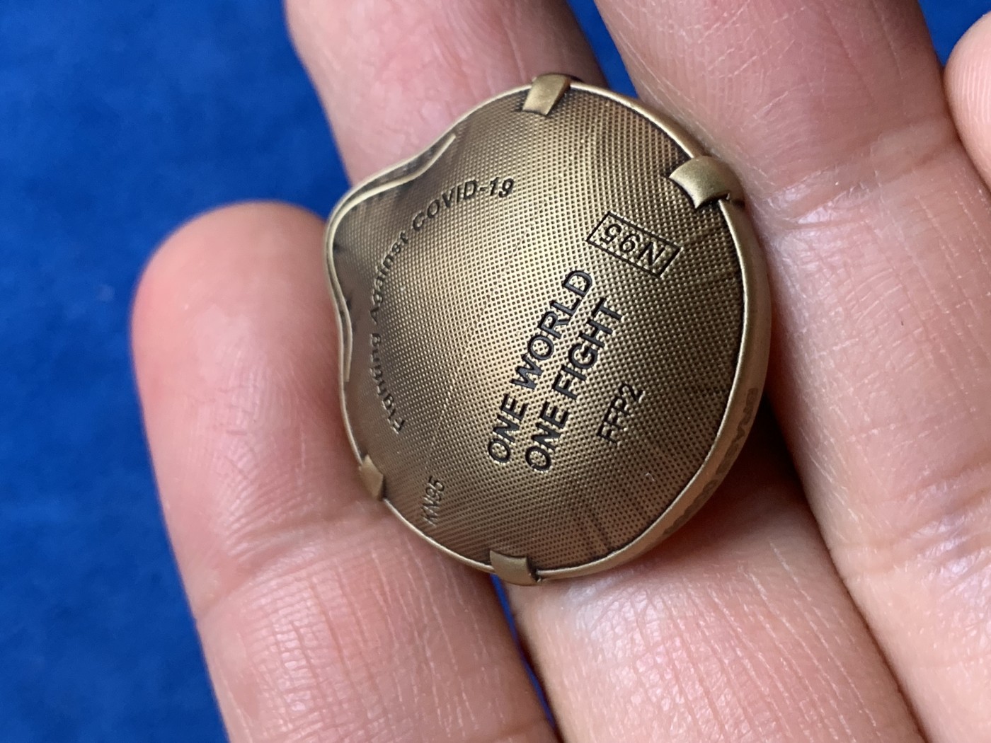 《竞宝斋》第232场-周日，周一 2场 (全场包邮) 抗击新冠纪念铜章 28mm