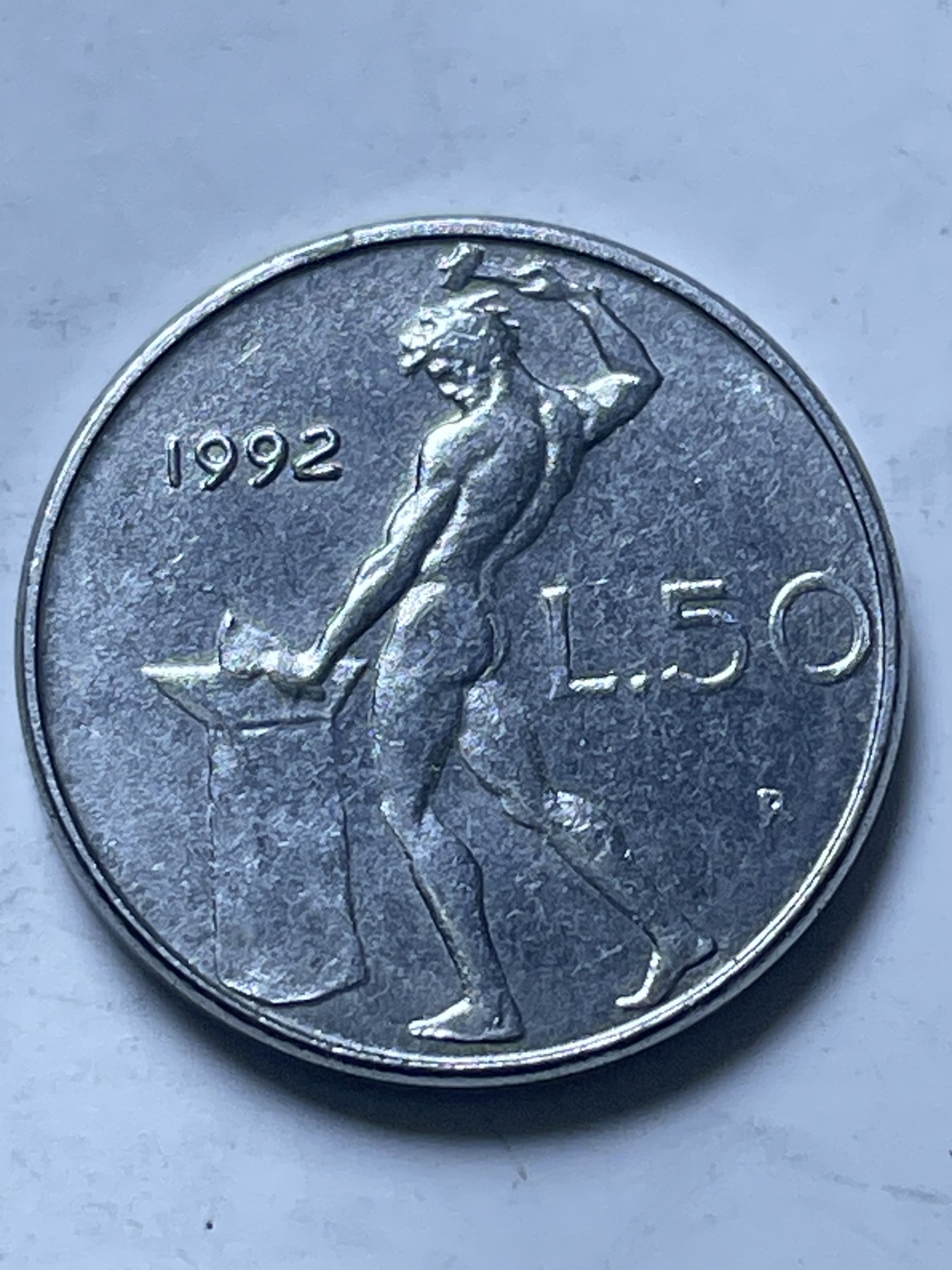 神仙姐姐散币好品专场第十三期（无佣金满邮自动发出 1992 年意大利 50 里拉，小版