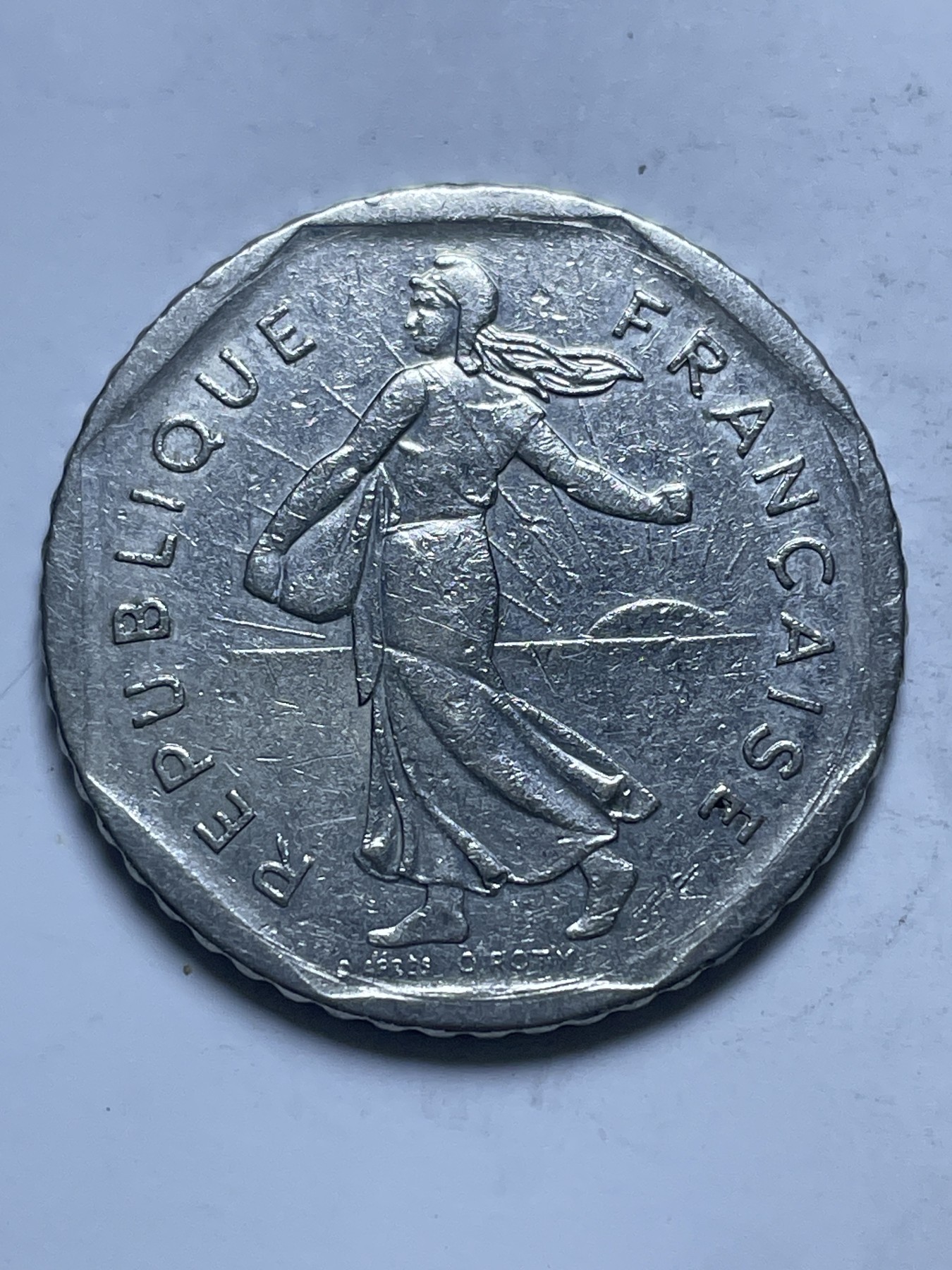 神仙姐姐散币好品专场第十三期（无佣金满邮自动发出 1980 年法国播种女神 2 法郎