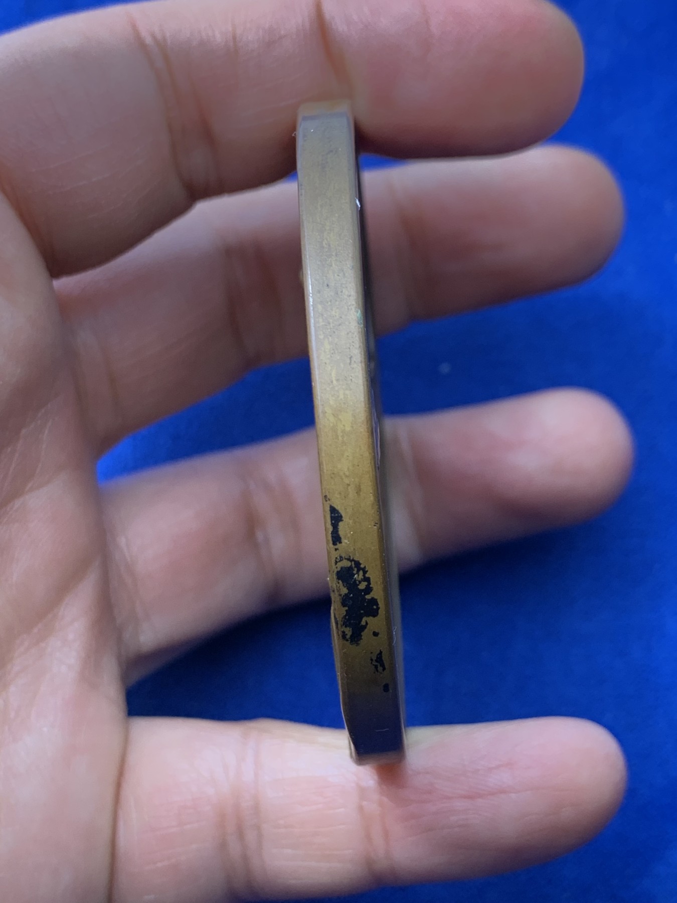 《竞宝斋》第232场-周日，周一 2场 (全场包邮) 日本皇太子裕仁殿下欧洲巡游访问纪念大铜章 日本造币局制 61mm 99g