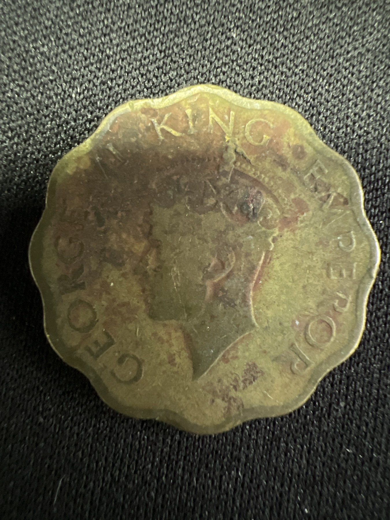 第502期 硬币币专场 （无押金，捡漏，全场50包邮，偏远地区除外，接收代拍业务） 英属印度乔六1安娜