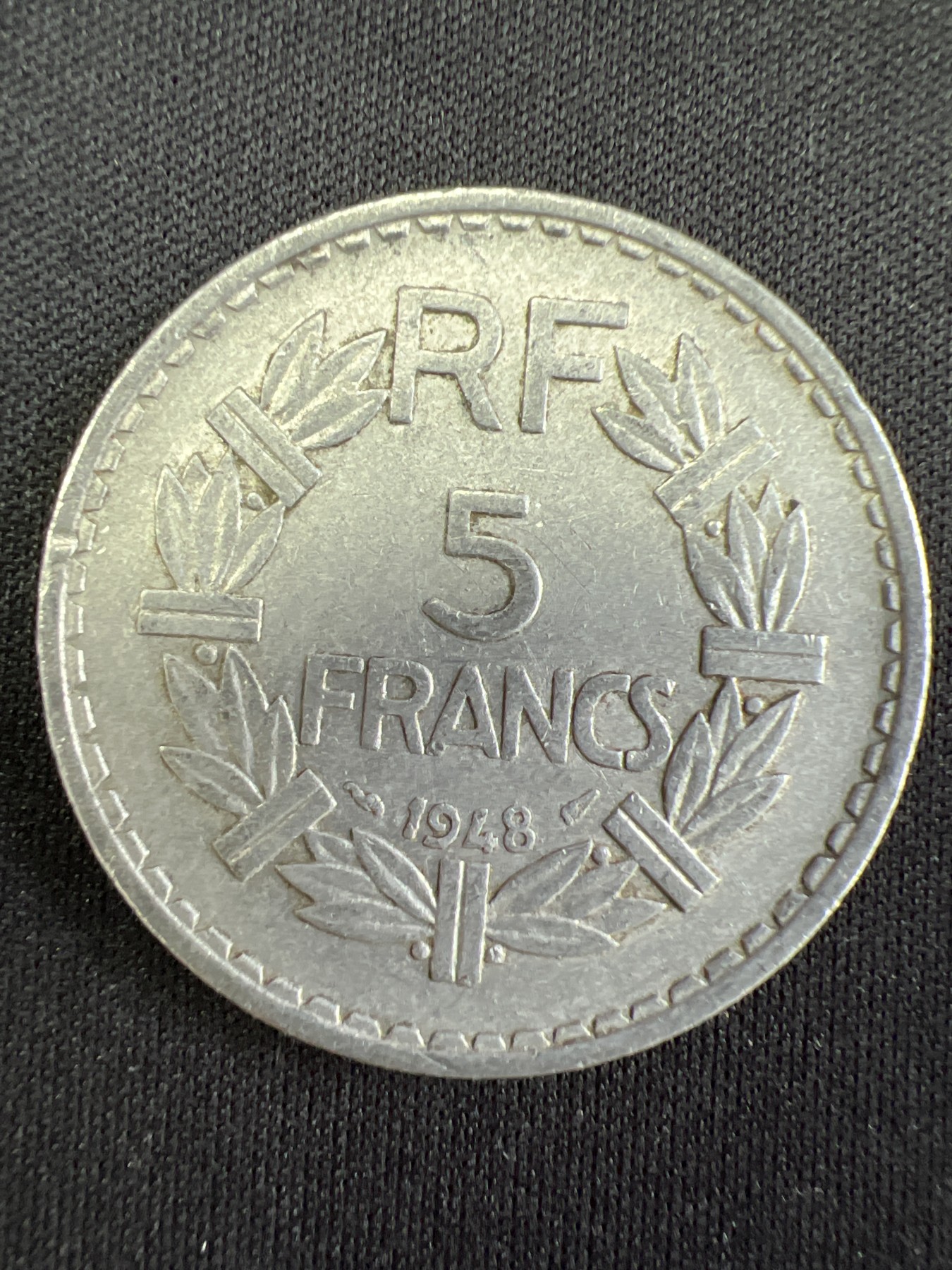 第502期 硬币币专场 （无押金，捡漏，全场50包邮，偏远地区除外，接收代拍业务） 法国5法郎