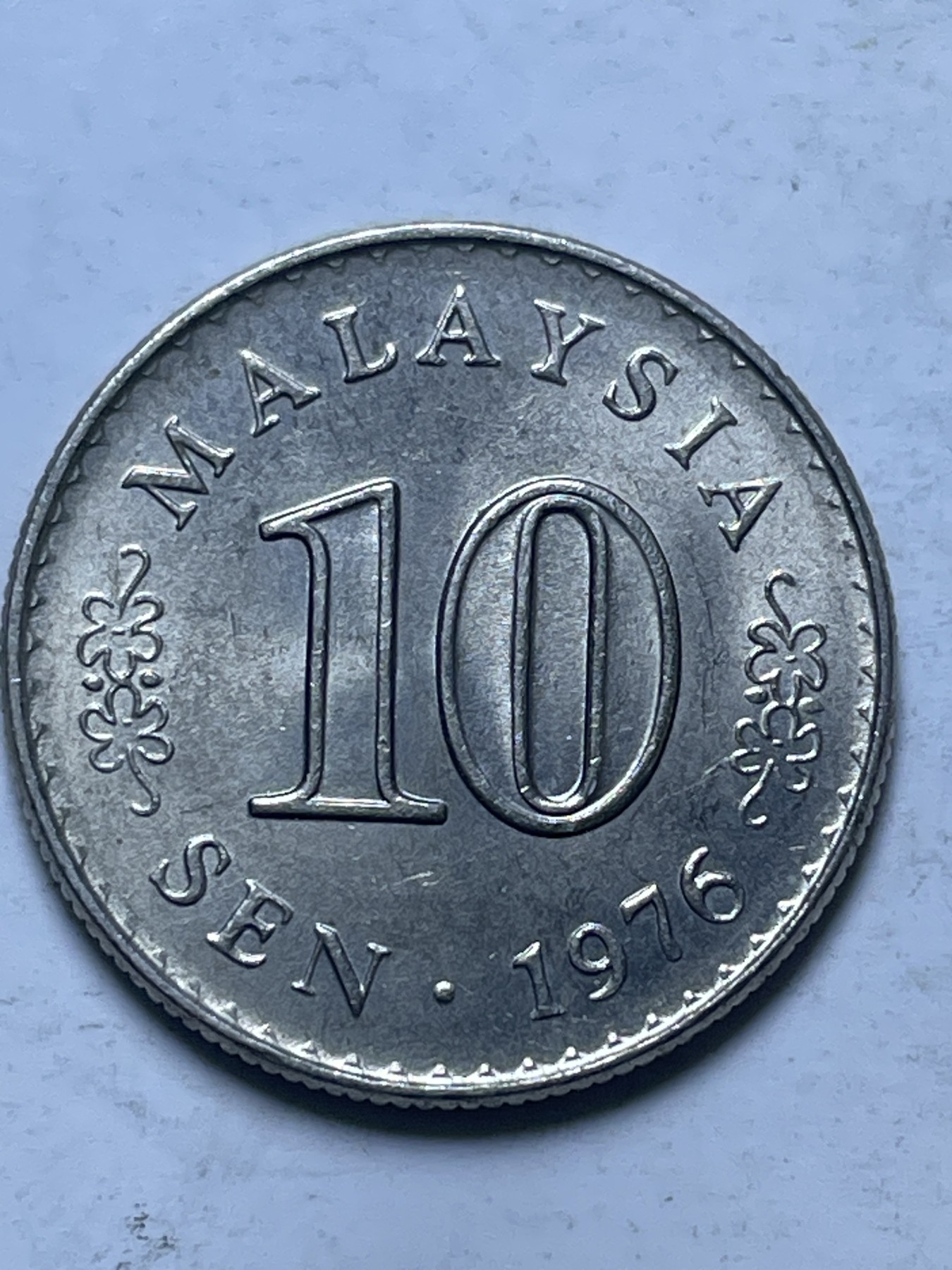 神仙姐姐散币好品专场第十三期（无佣金满邮自动发出 1976 年马来西亚 10分