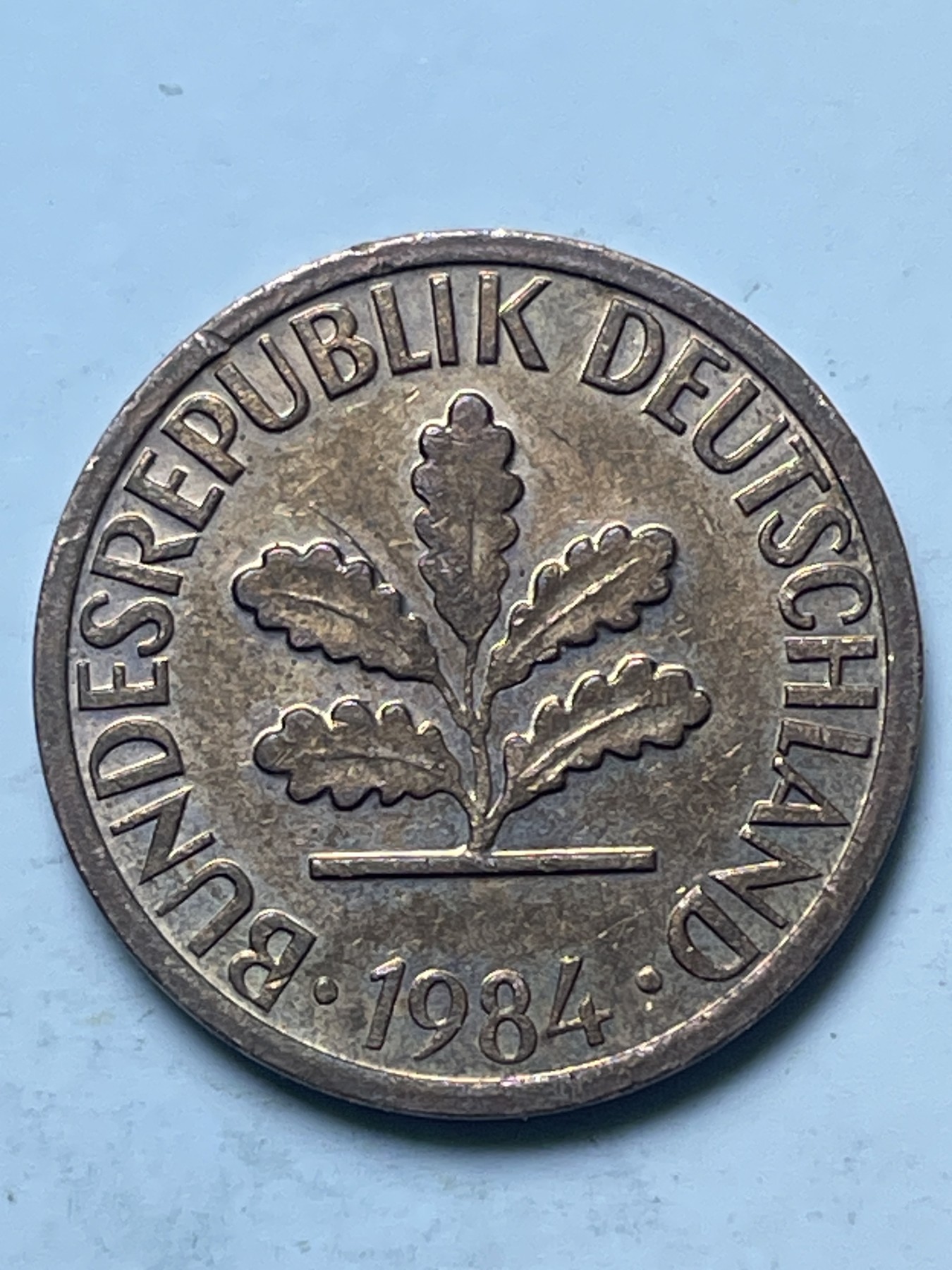 神仙姐姐散币好品专场第十三期（无佣金满邮自动发出 好品 1984 年德国 1 芬尼