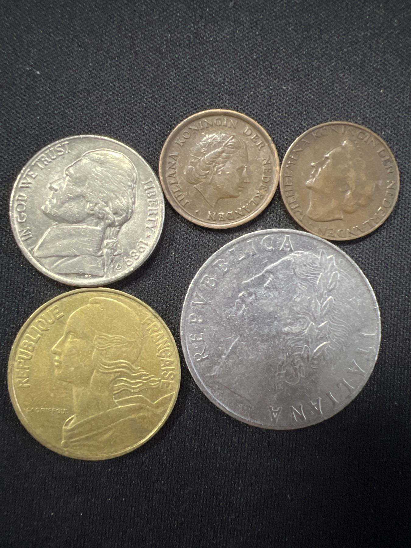 第502期 硬币币专场 （无押金，捡漏，全场50包邮，偏远地区除外，接收代拍业务） 硬币五枚