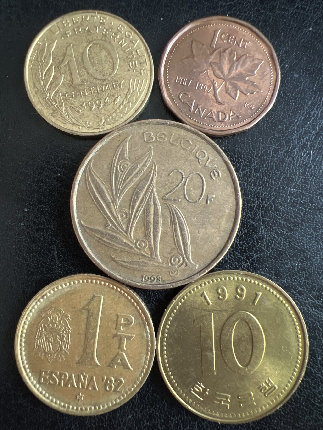 第501期 硬币币专场 （无押金，捡漏，全场50包邮，偏远地区除外，接收代拍业务） 硬币五枚