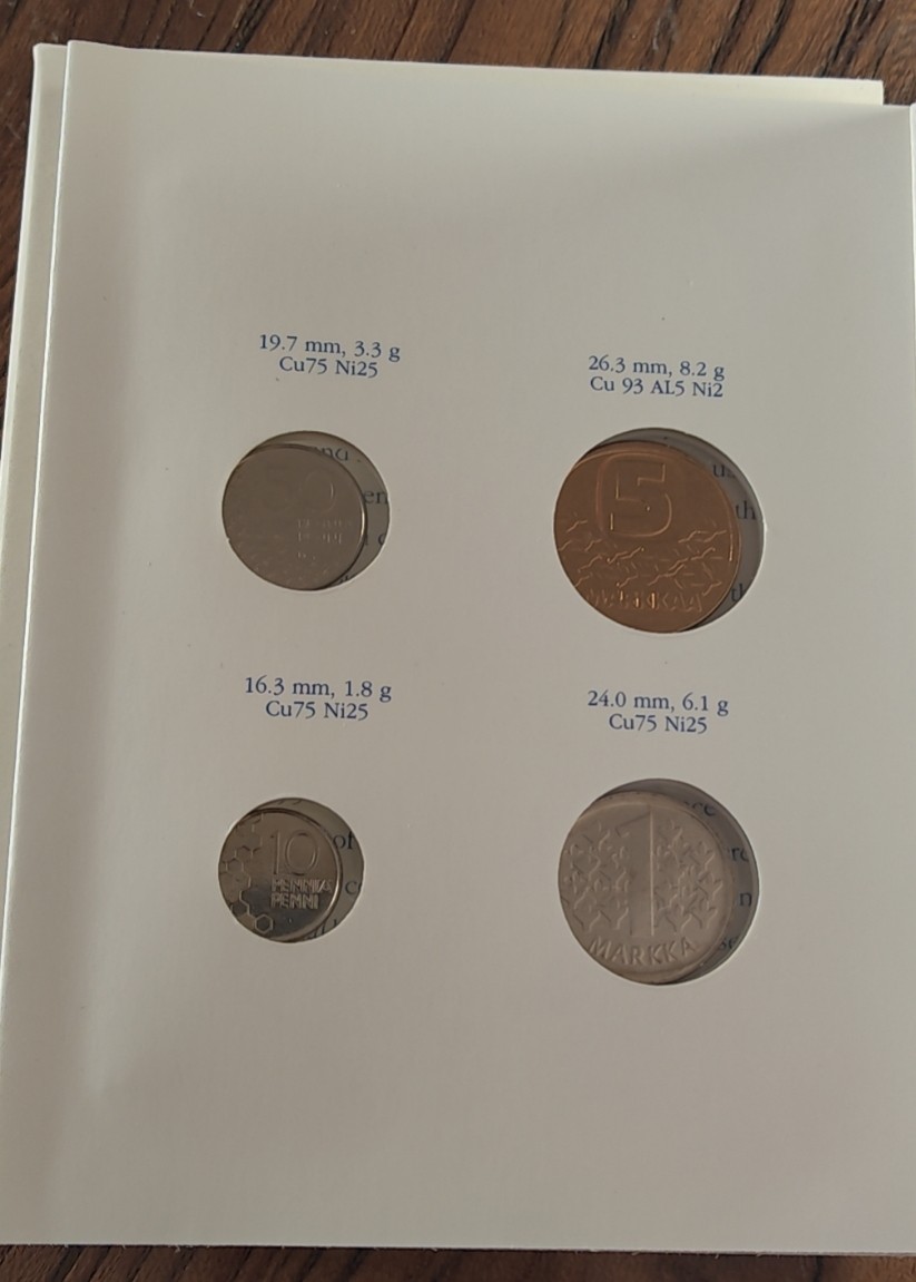 【币观天下】第2期钱币低佣金秒杀专场全场三件以上包邮 芬兰1991年官方ms套币