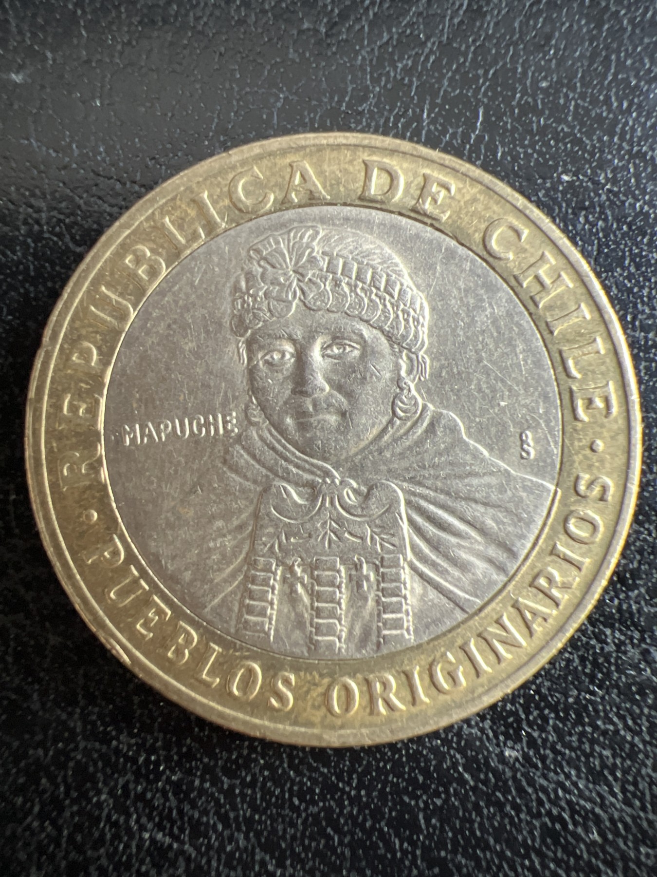 第501期 硬币币专场 （无押金，捡漏，全场50包邮，偏远地区除外，接收代拍业务） 智利100比索 双色