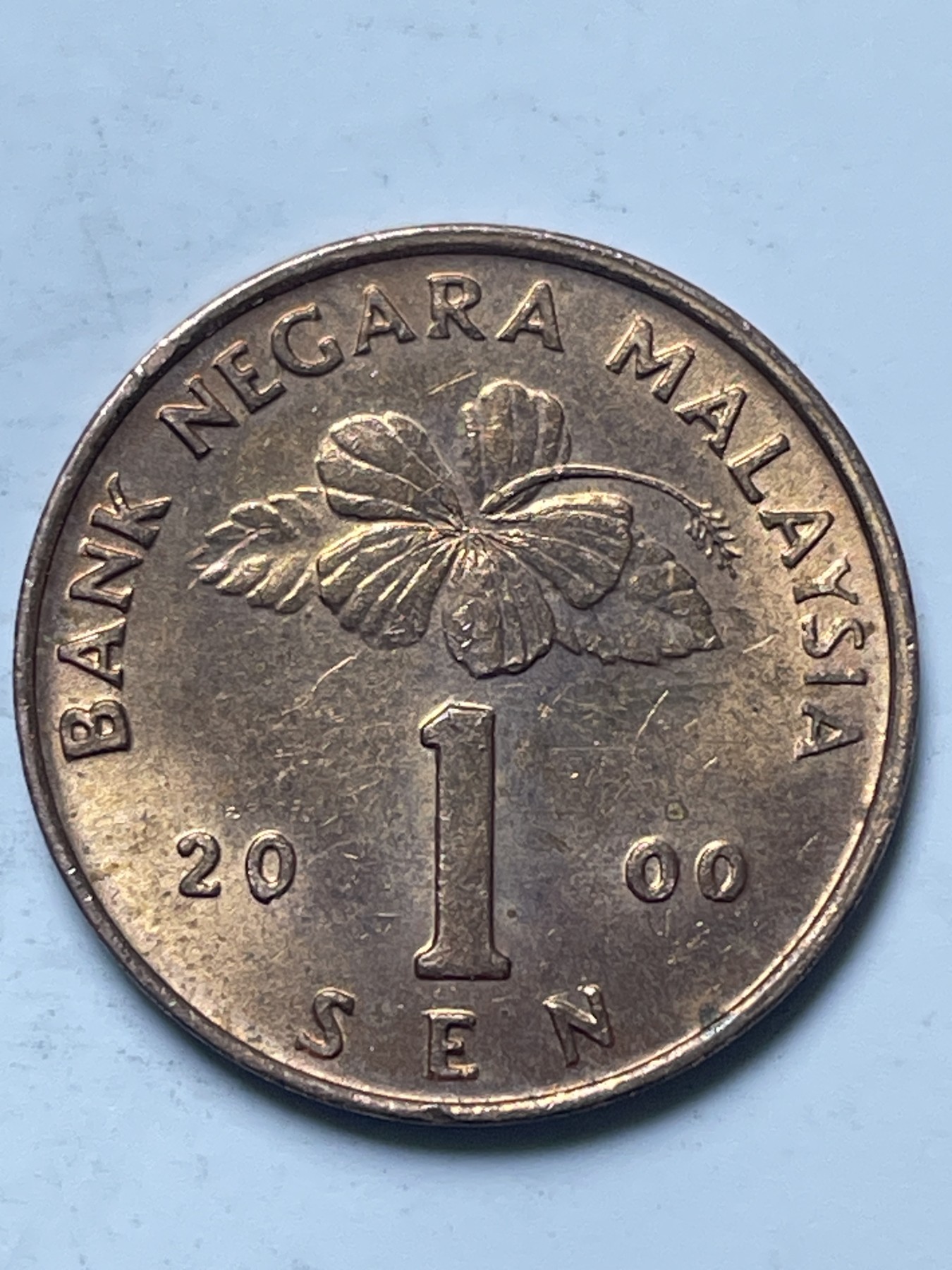 神仙姐姐散币好品专场第十三期（无佣金满邮自动发出 2000 年马来西亚 1 分民俗版