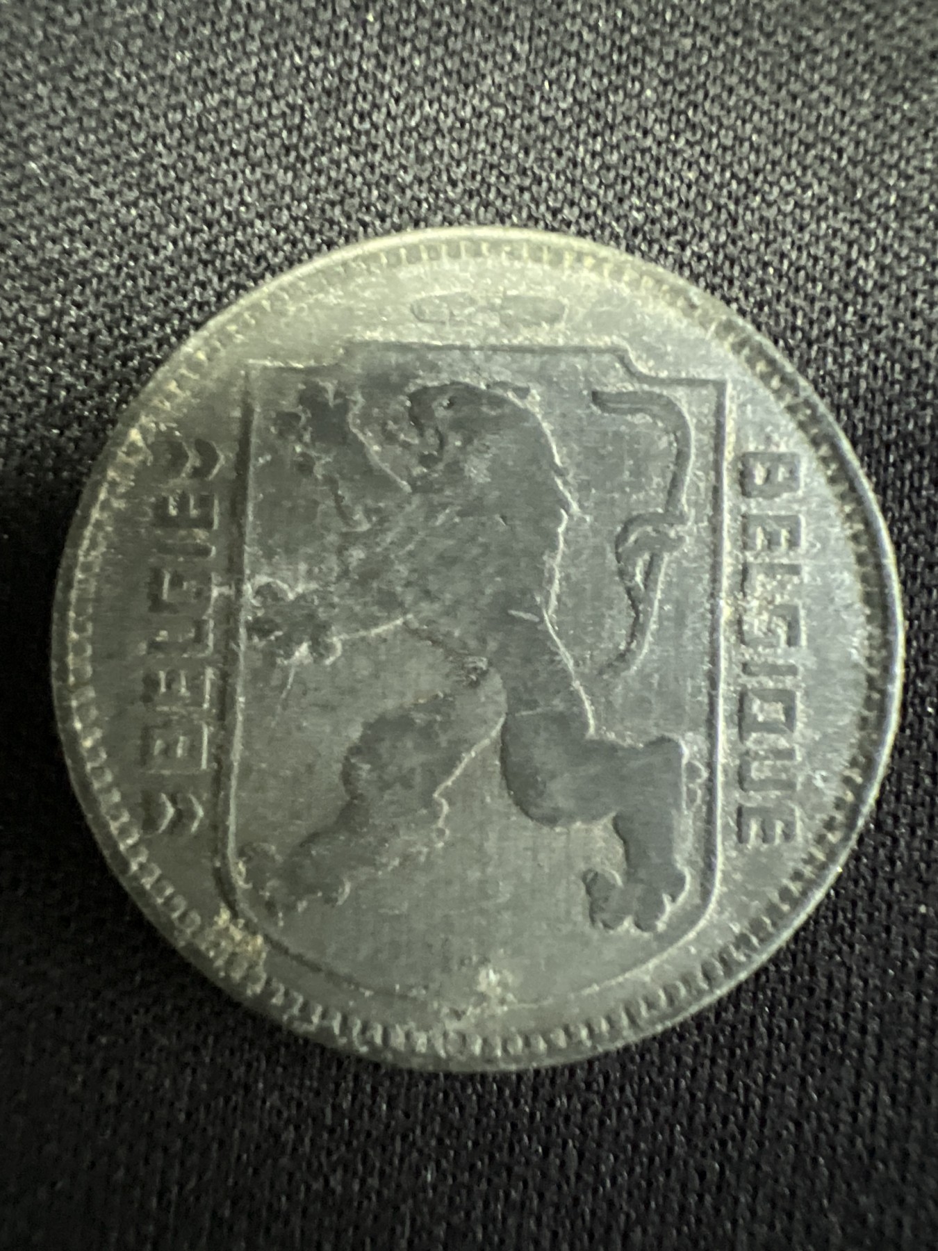 第502期 硬币币专场 （无押金，捡漏，全场50包邮，偏远地区除外，接收代拍业务） 比利时1法郎 铅币