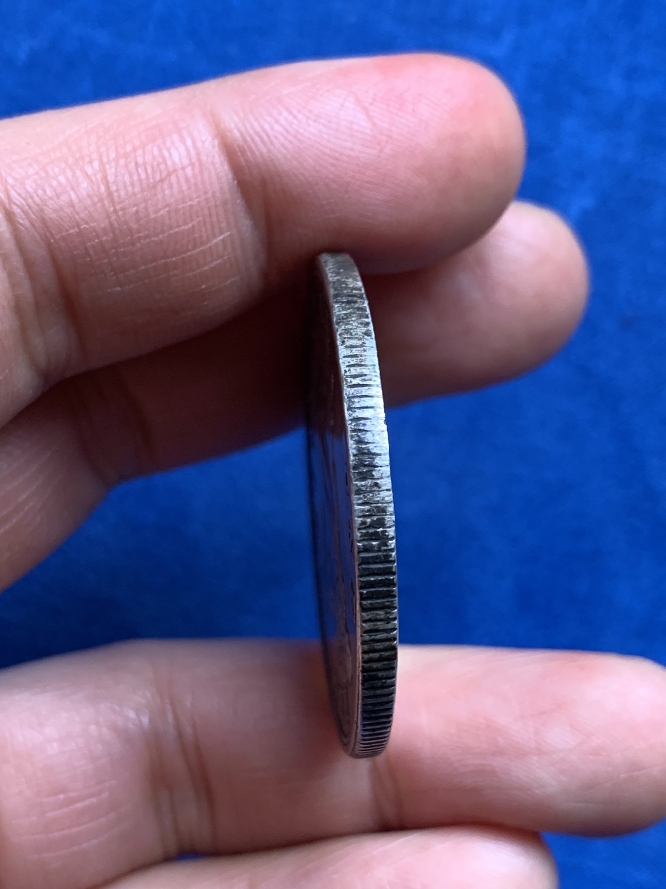 《竞宝斋》第232场-周日，周一 2场 (全场包邮) 美属菲律宾1905年打铁女神1比索银币 大版 有修