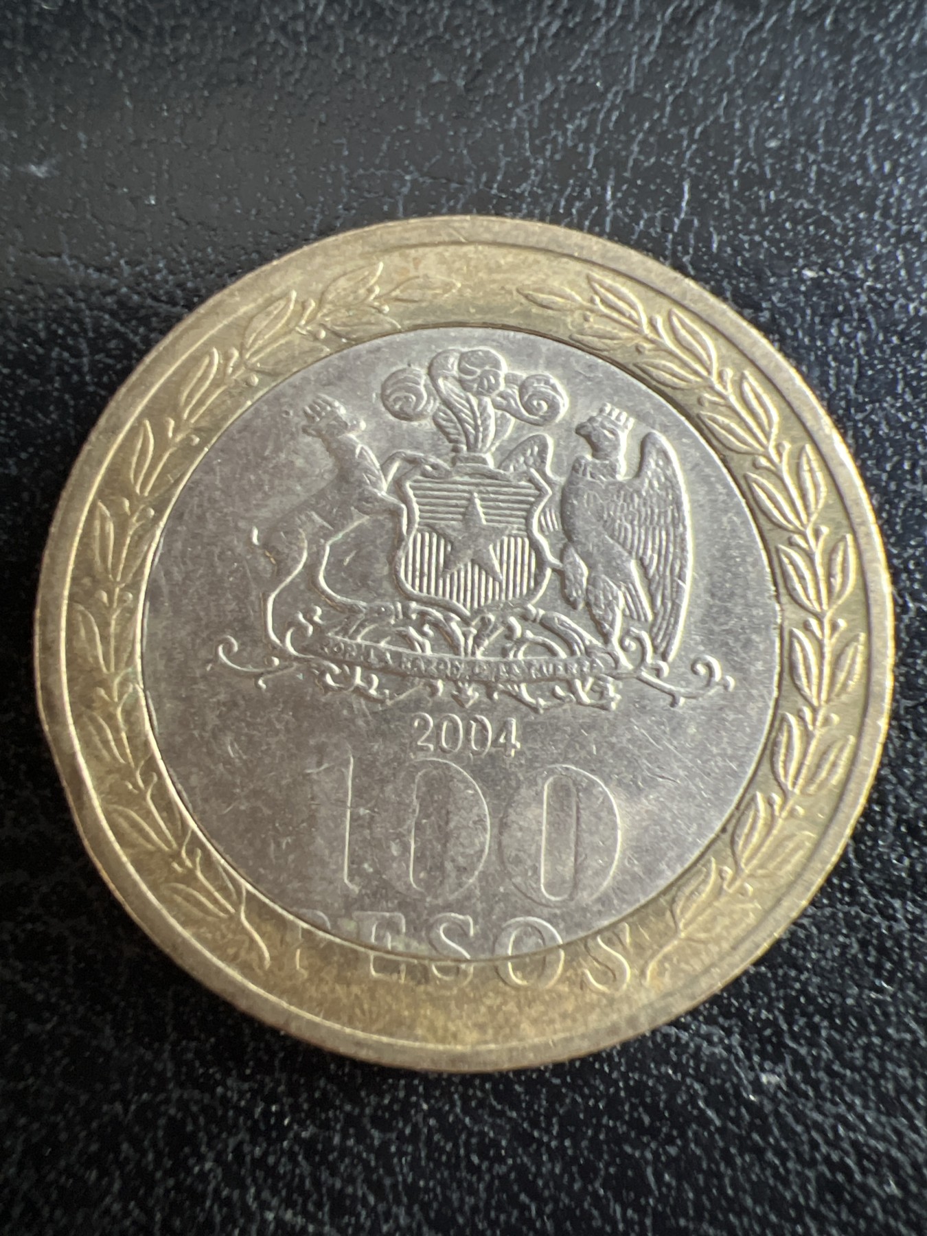 第501期 硬币币专场 （无押金，捡漏，全场50包邮，偏远地区除外，接收代拍业务） 智利100比索 双色