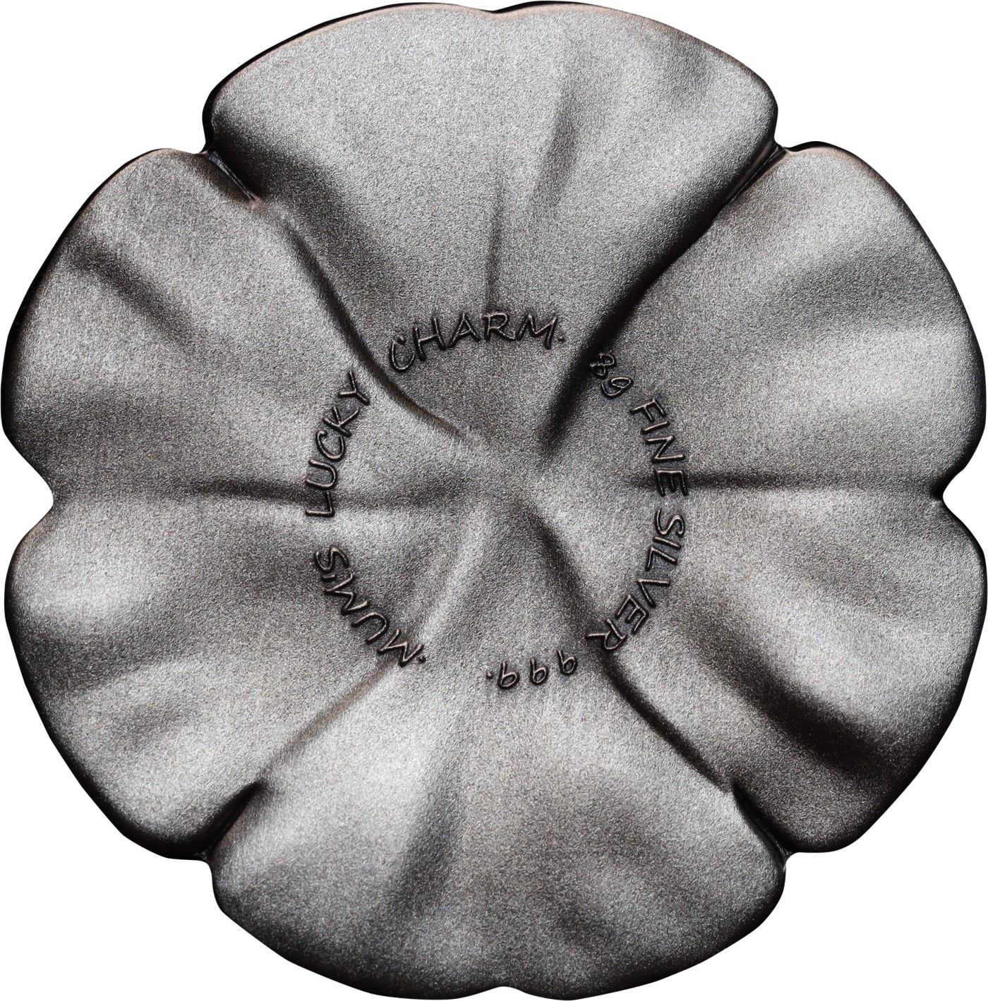 CSIS-GREAT评级精品钱币拍卖第二百二十八期 新加坡2024年妈妈的幸运符幸运四叶草仿古高浮雕异形纪念银章CSIS-GREAT初打