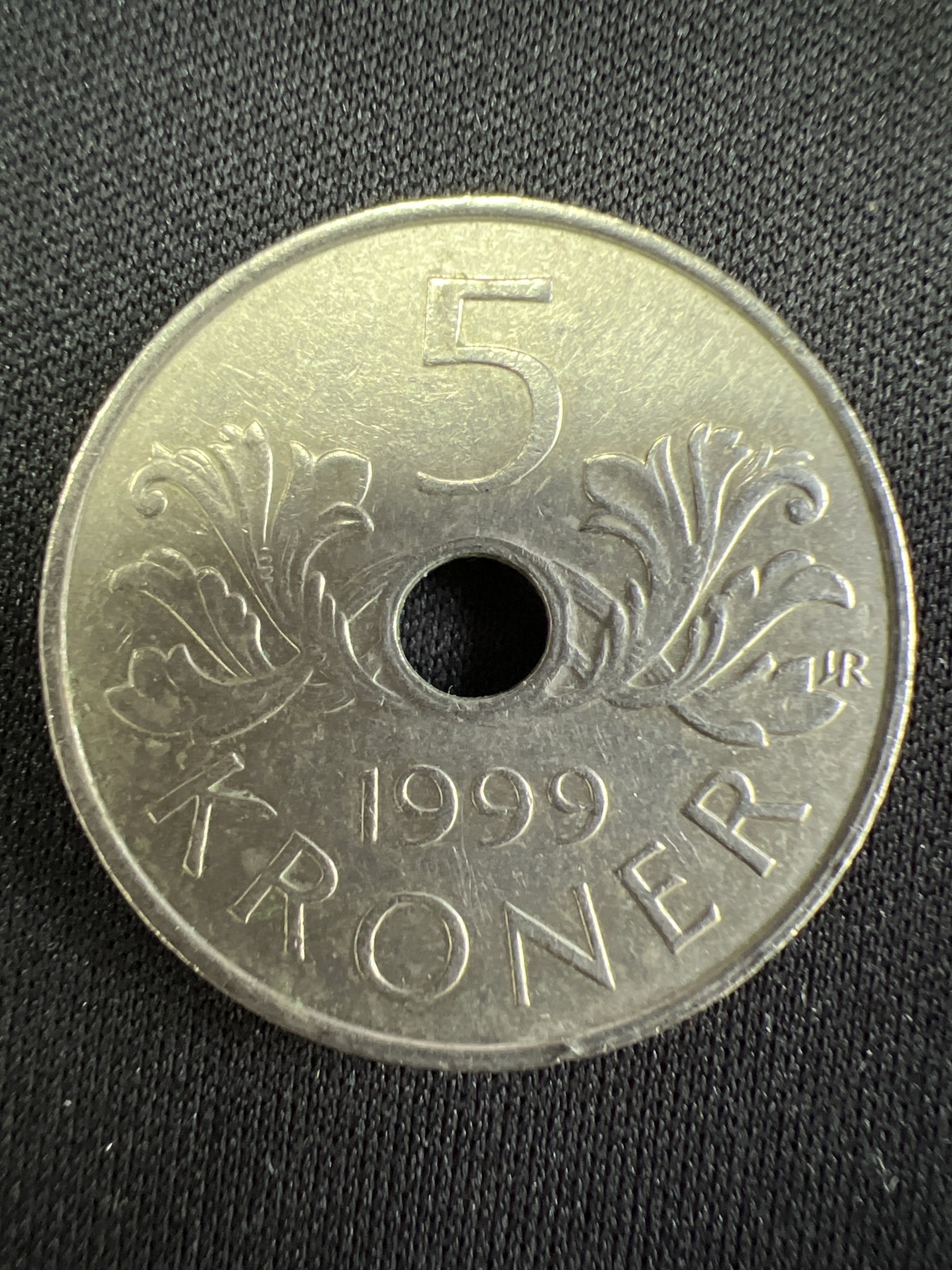 第502期 硬币币专场 （无押金，捡漏，全场50包邮，偏远地区除外，接收代拍业务） 挪威5克朗 中孔